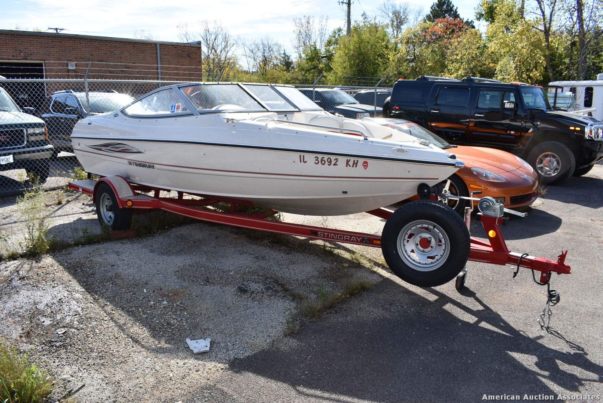 STINGRAY 18' 180RX OPEN BOW MOTORBOAT VIN: PNYUS5P8A909, VOLVO PENTA SXA-1-97, (2) SWIVEL CHAIRS, - Image 12 of 12