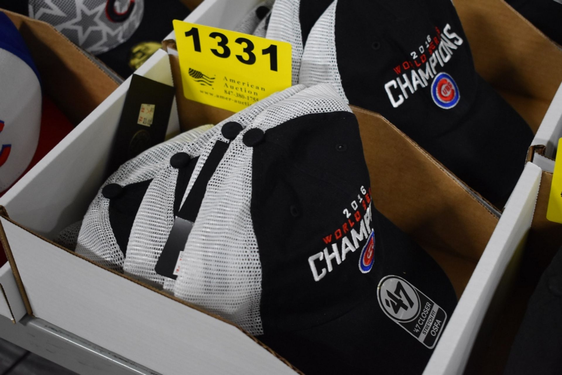 (5) CHICAGO CUBS CHAMPIONSHIP ADJUSTABLE/FLEX BALL CAPS