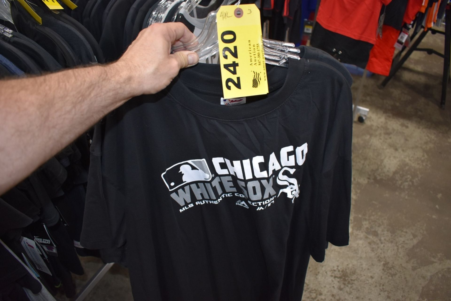 (3) CHICAGO WHITE SOX MEN'S 4X-LARGE T-SHIRTS