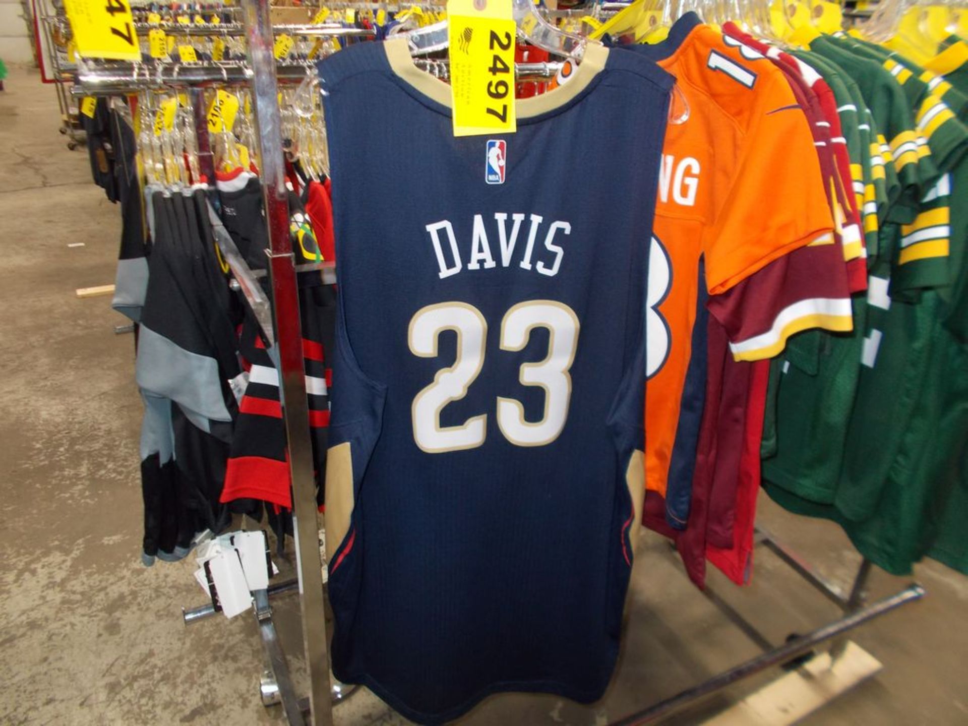 NEW ORLEANS PELICANS ADIDAS #23 ANTHONY DAVIS 2X-LARGE JERSEY