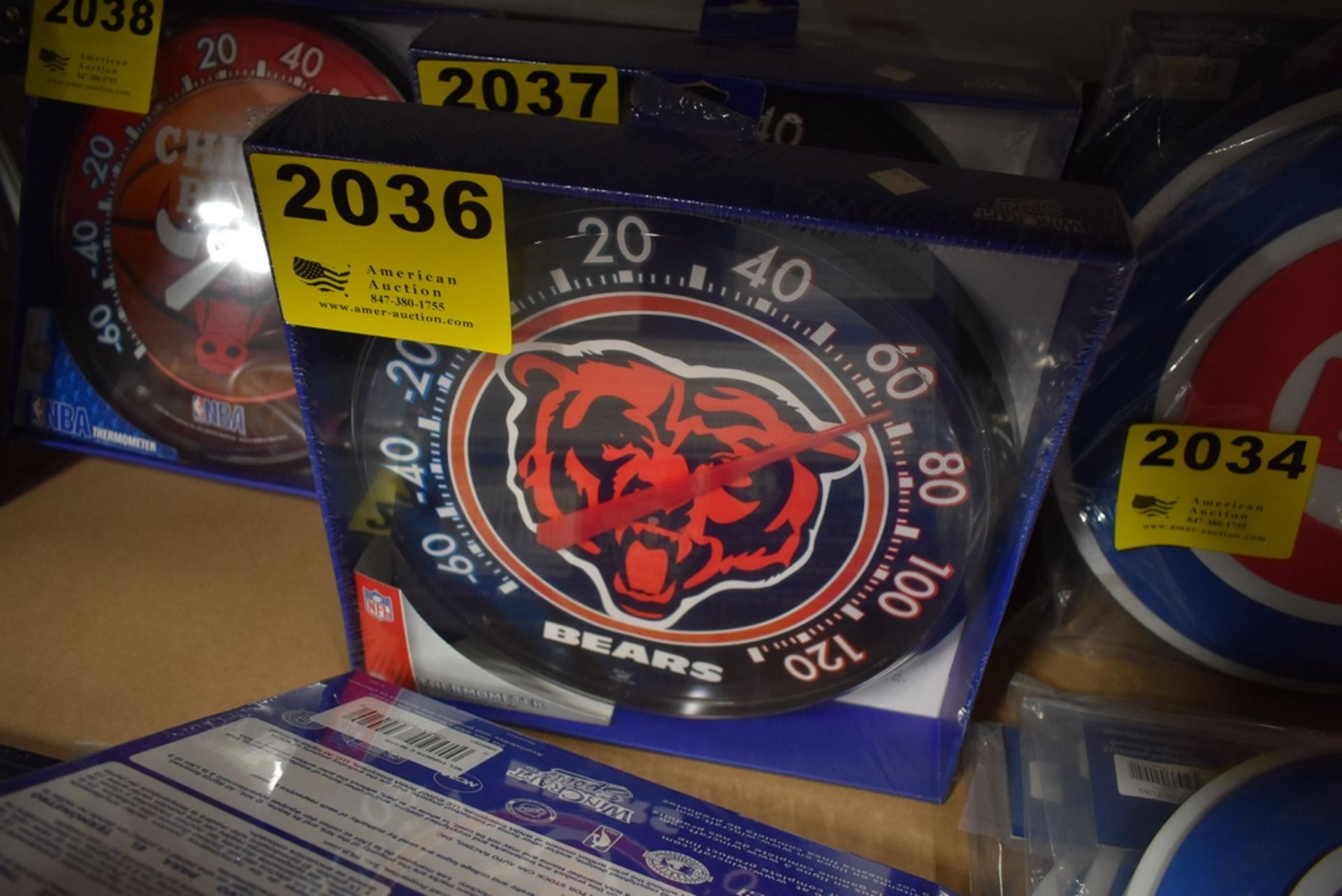 CHICAGO BEARS WINCRAFT SPORTS THERMOMETER