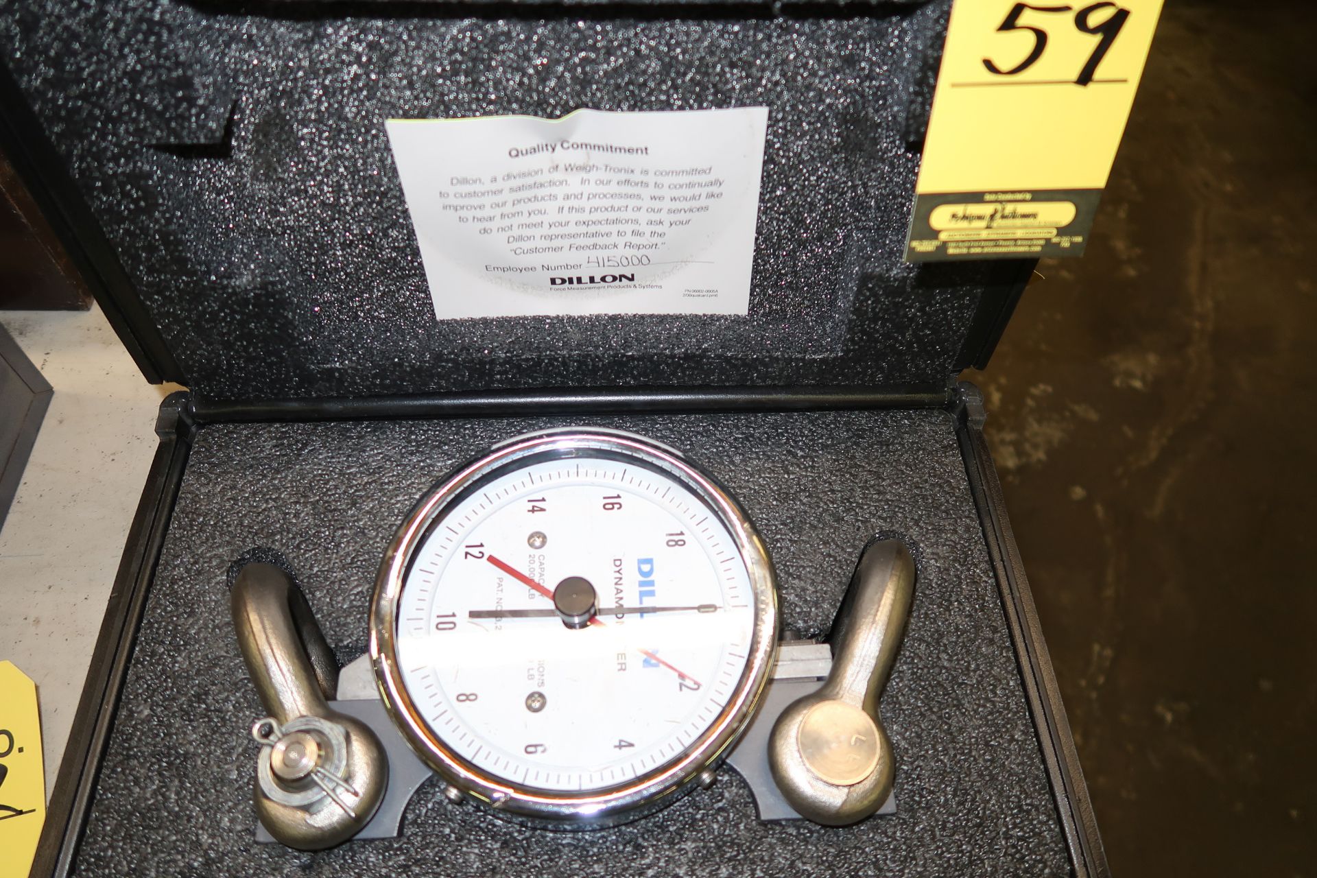 DILLON DYNAMOMETER 20,000#