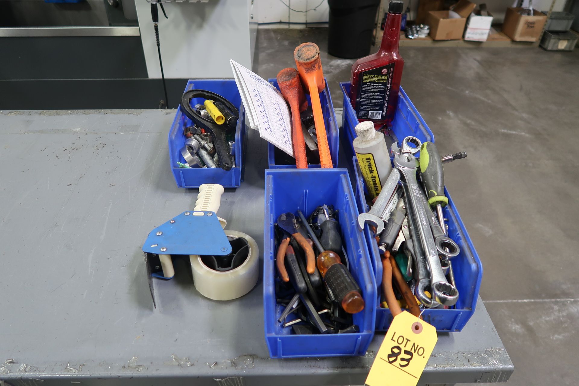 LOT ASST. WRENCHES, ETC.