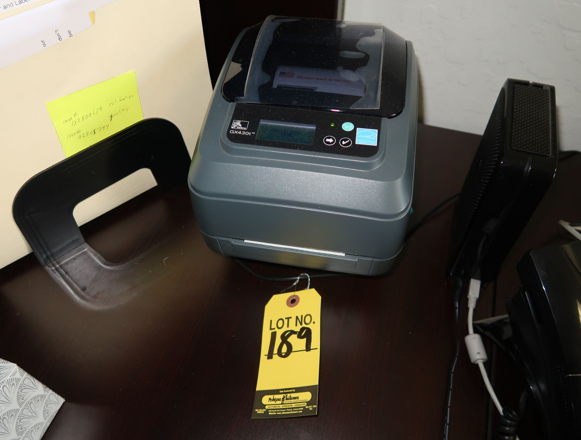 ZEBRA GX 430T LABLE PRINTER