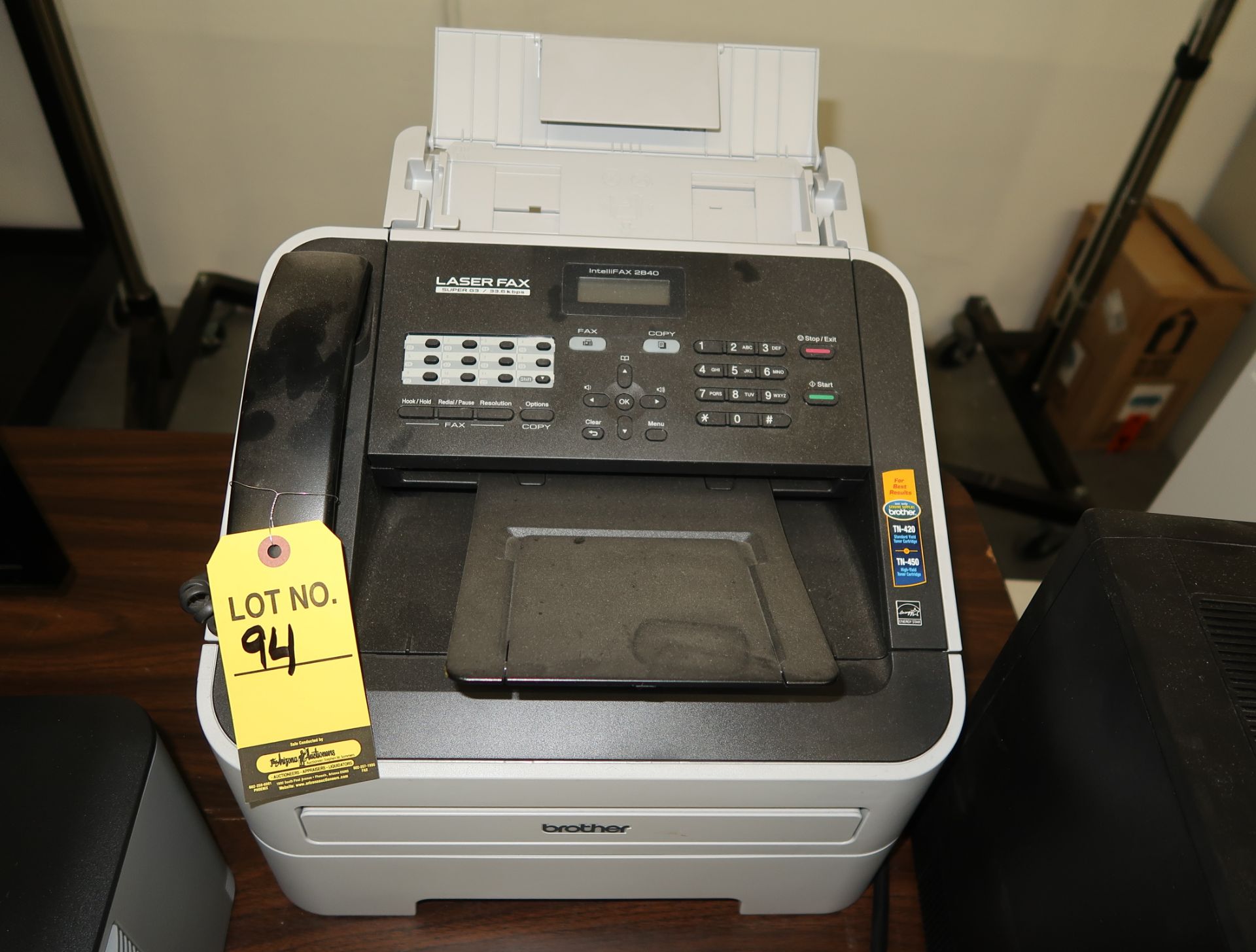 BROTHER INTELLIFAX 2840 LASER FAX