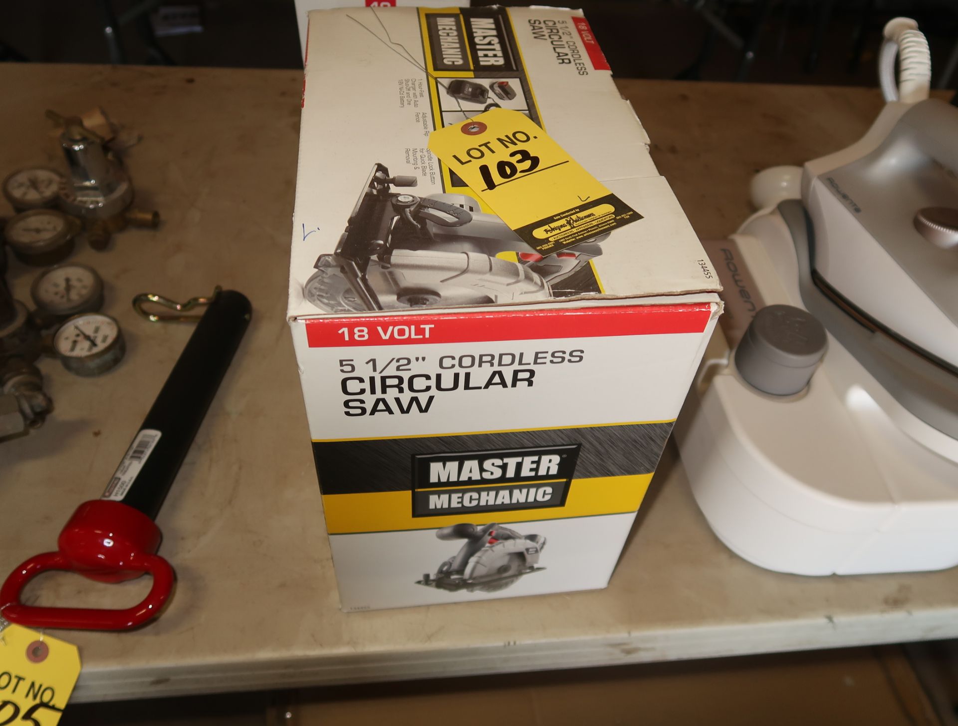 MASTER MECHANICS 5.5 CORDLESS CIRCULAR SAW