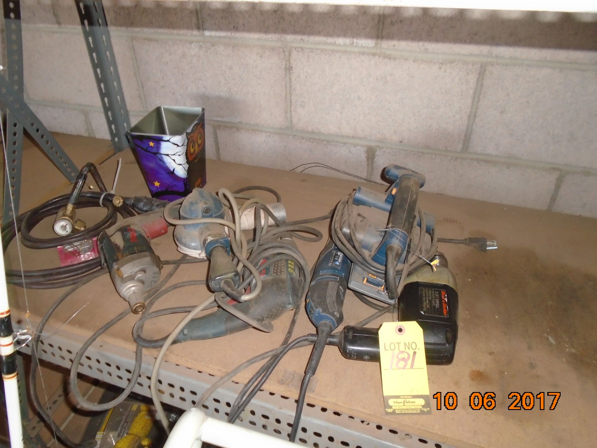 LOT ELEC. TOOLS