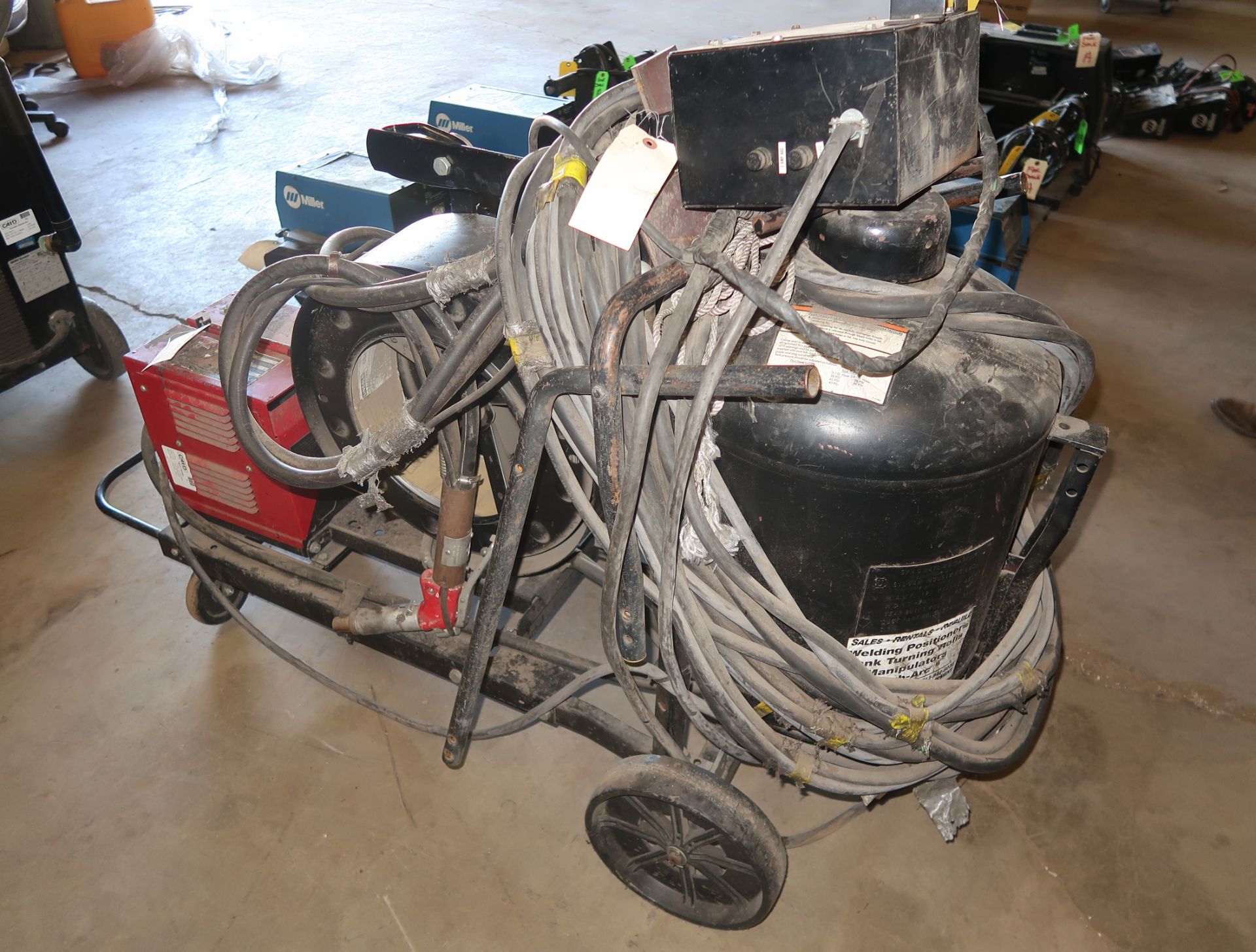 LINCOLN LN 8 SQUIRT WELDER W/ WIRE FEEDER - Image 5 of 5