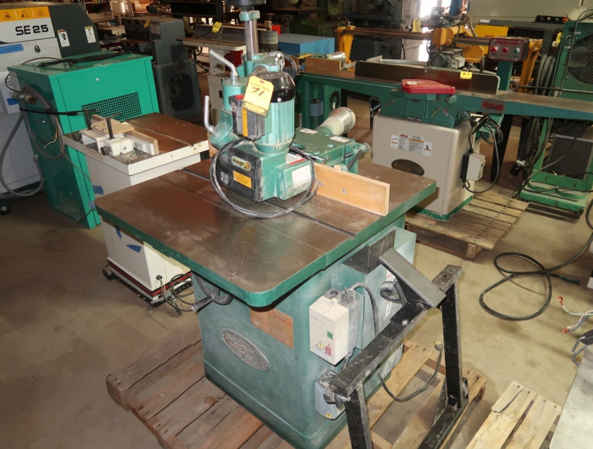 GRIZZLY 3HP SHAPER MDL. G1026 SN. 066608 - Image 4 of 4