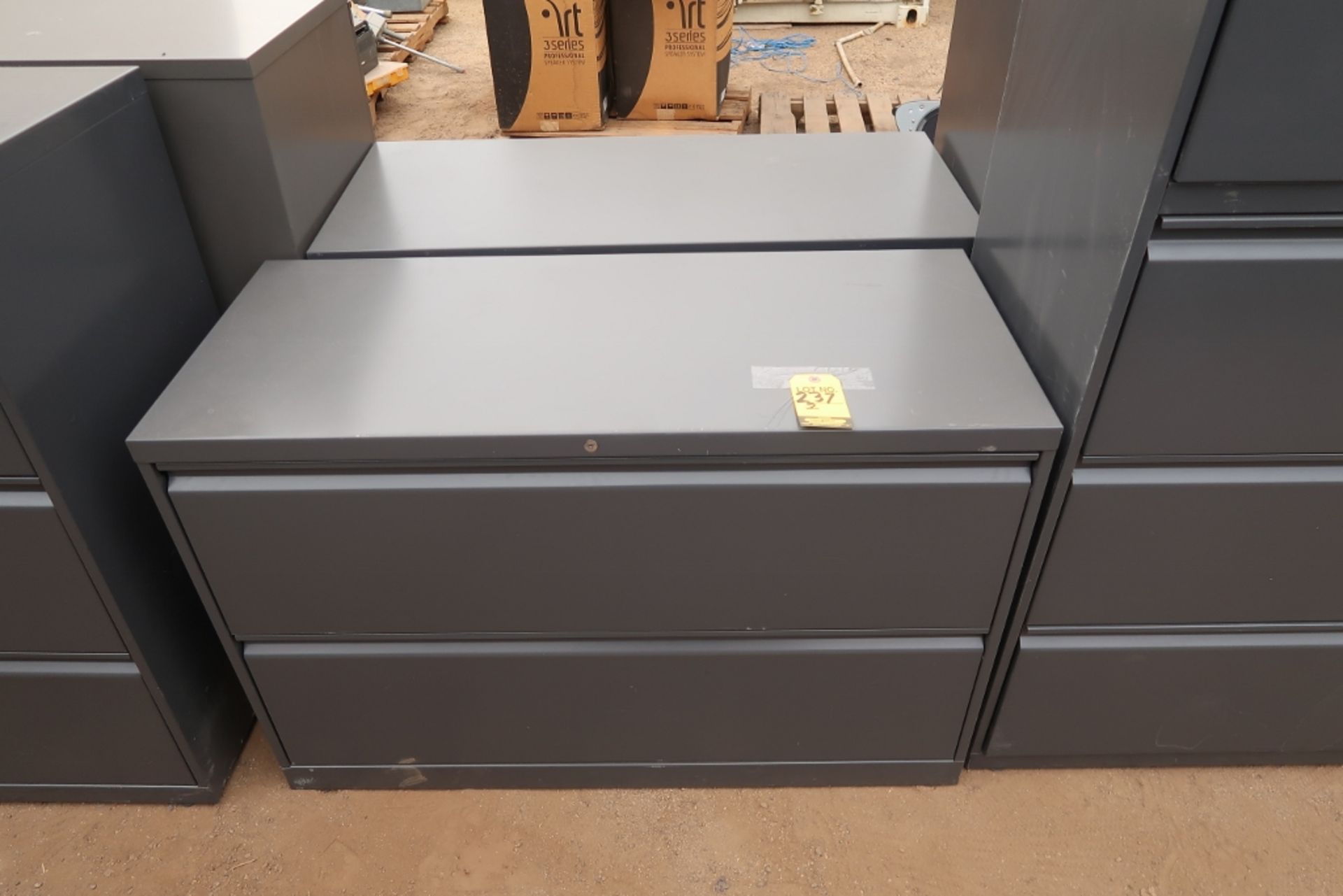 2-DR HORIZONTAL FILE CABINETS - Image 2 of 2