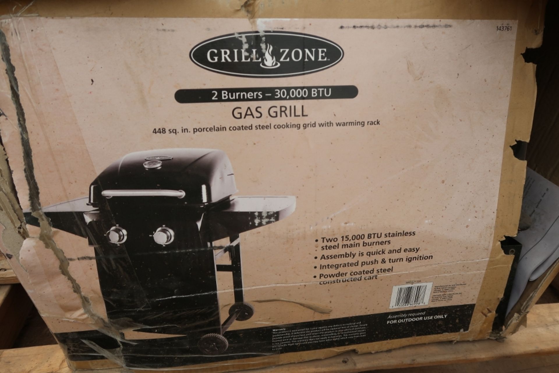 GRILL ZONE GAS GRILL - Image 2 of 2