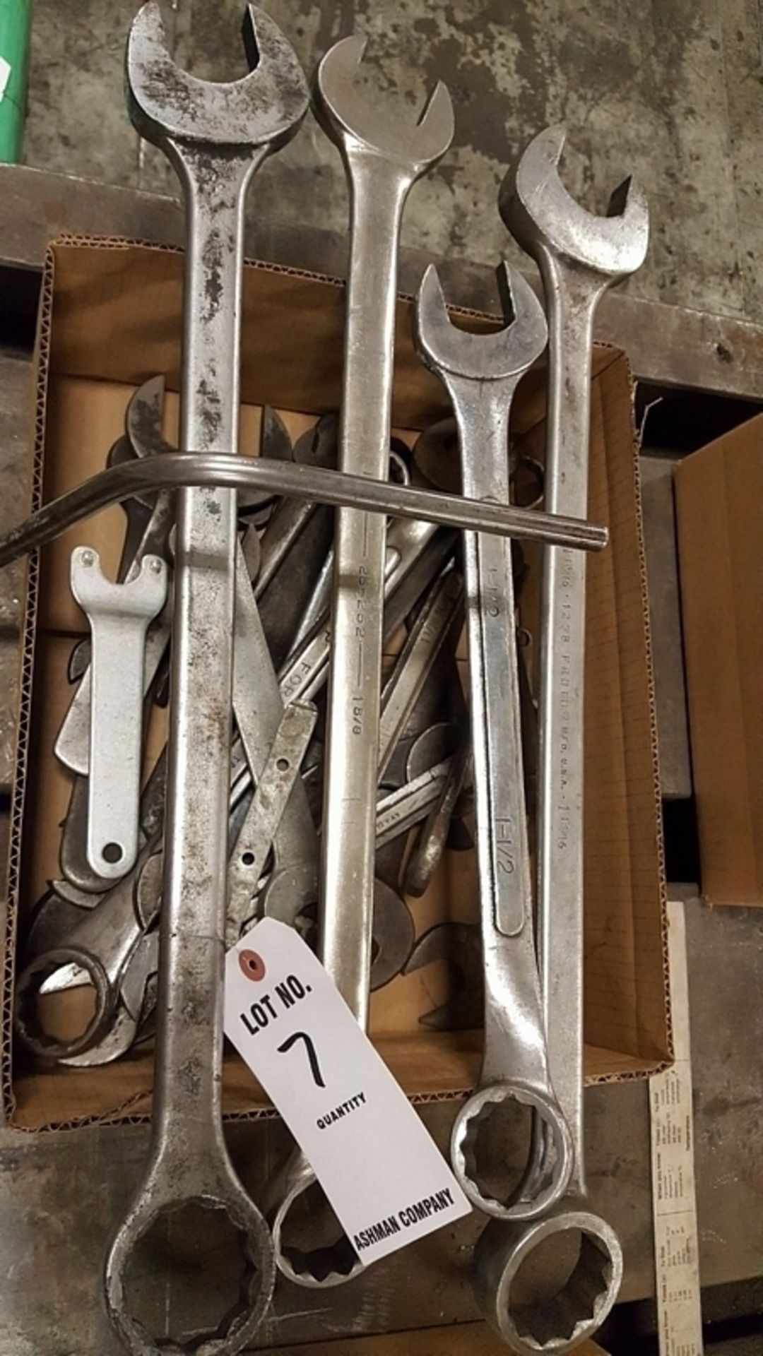 ASSORTED OPEN-END WRENCHES