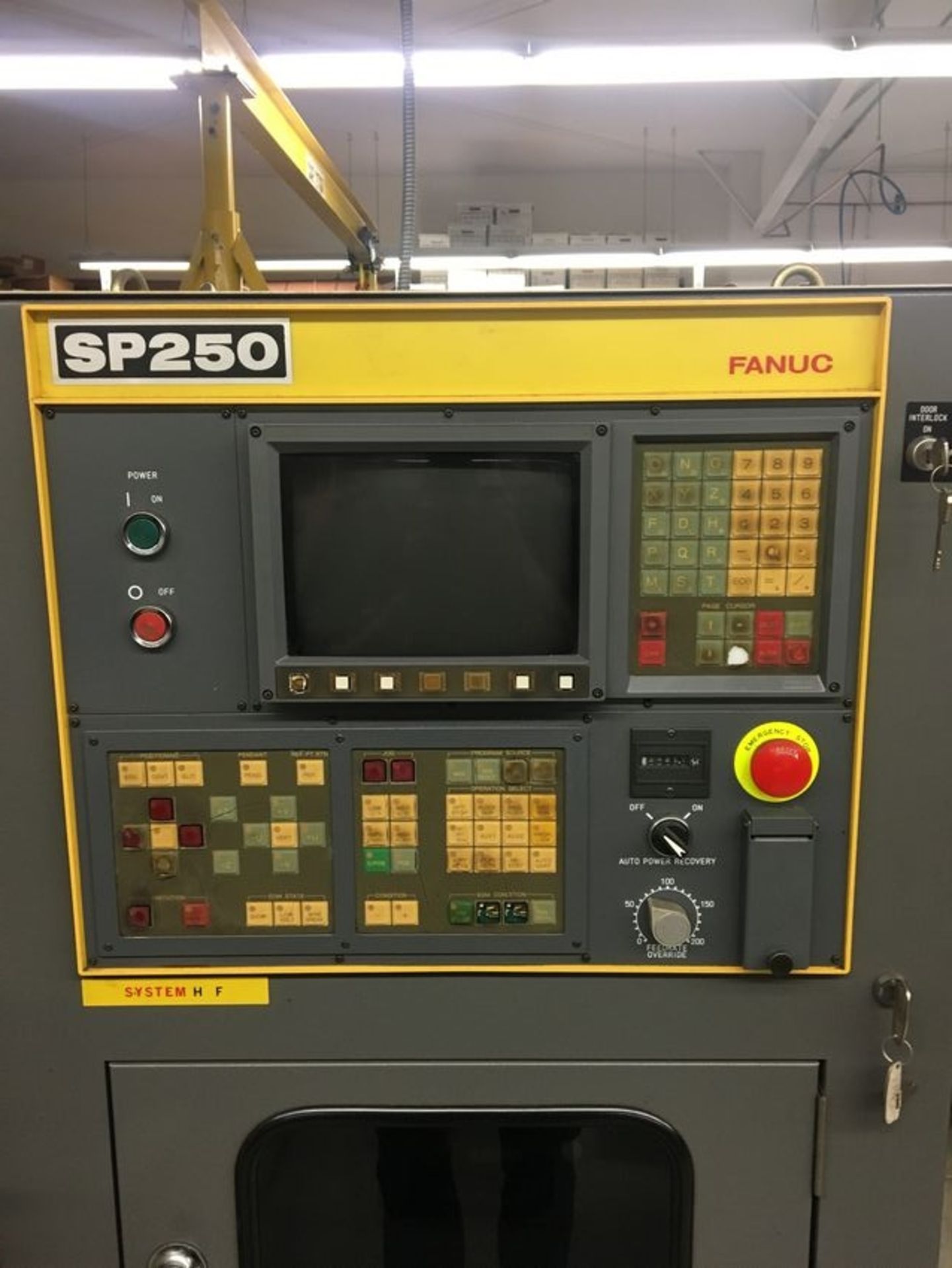 1988 Hitachi Seiki H cut 203q edm cnc machine- fanuc sp 250 controls, s/n-D310558003 - Image 2 of 5