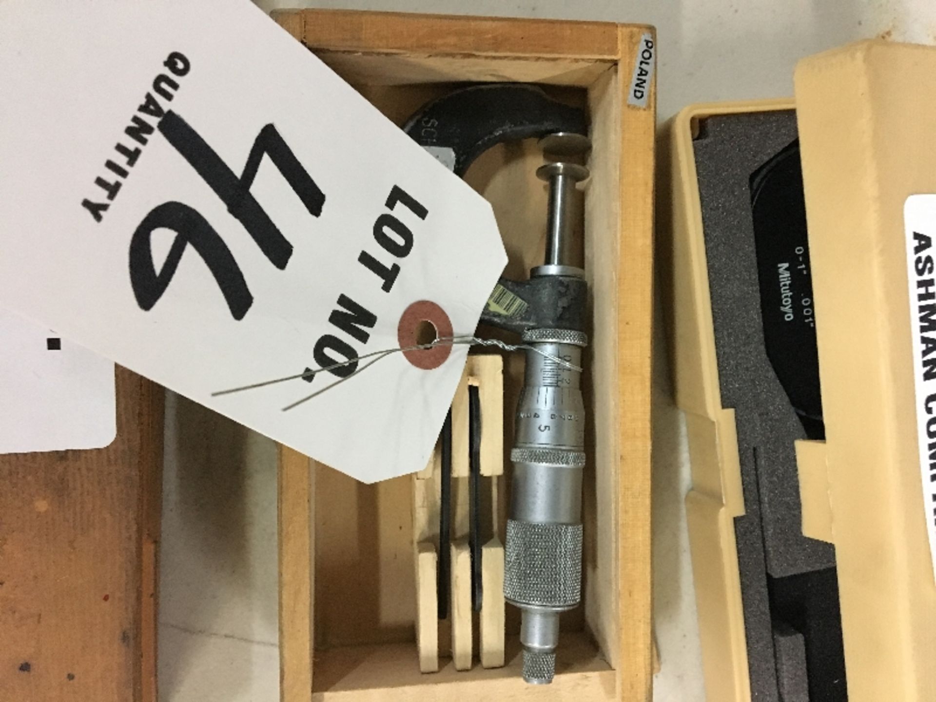 SCHERR TUMICO 0-1'' OUTSIDE MICROMETER