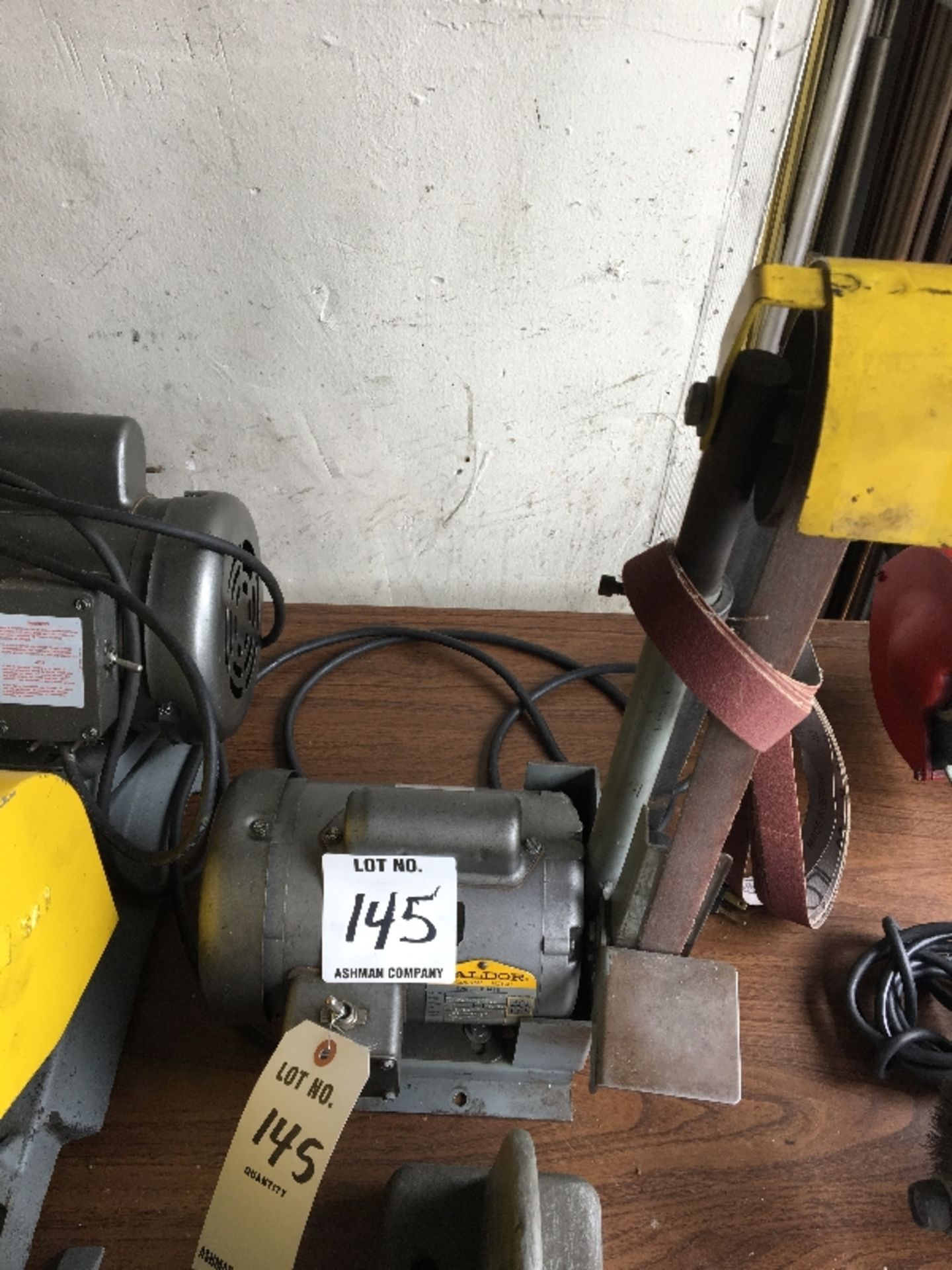 BALDOR 1'' BELT SANDER