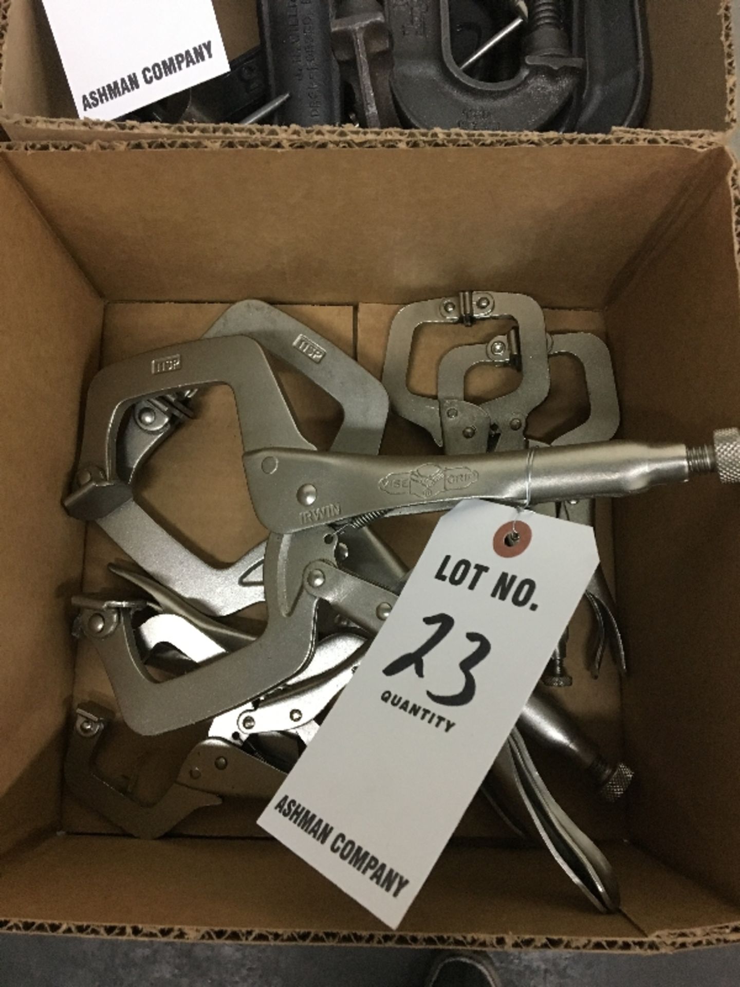 (6) VICE GRIP CLAMPS