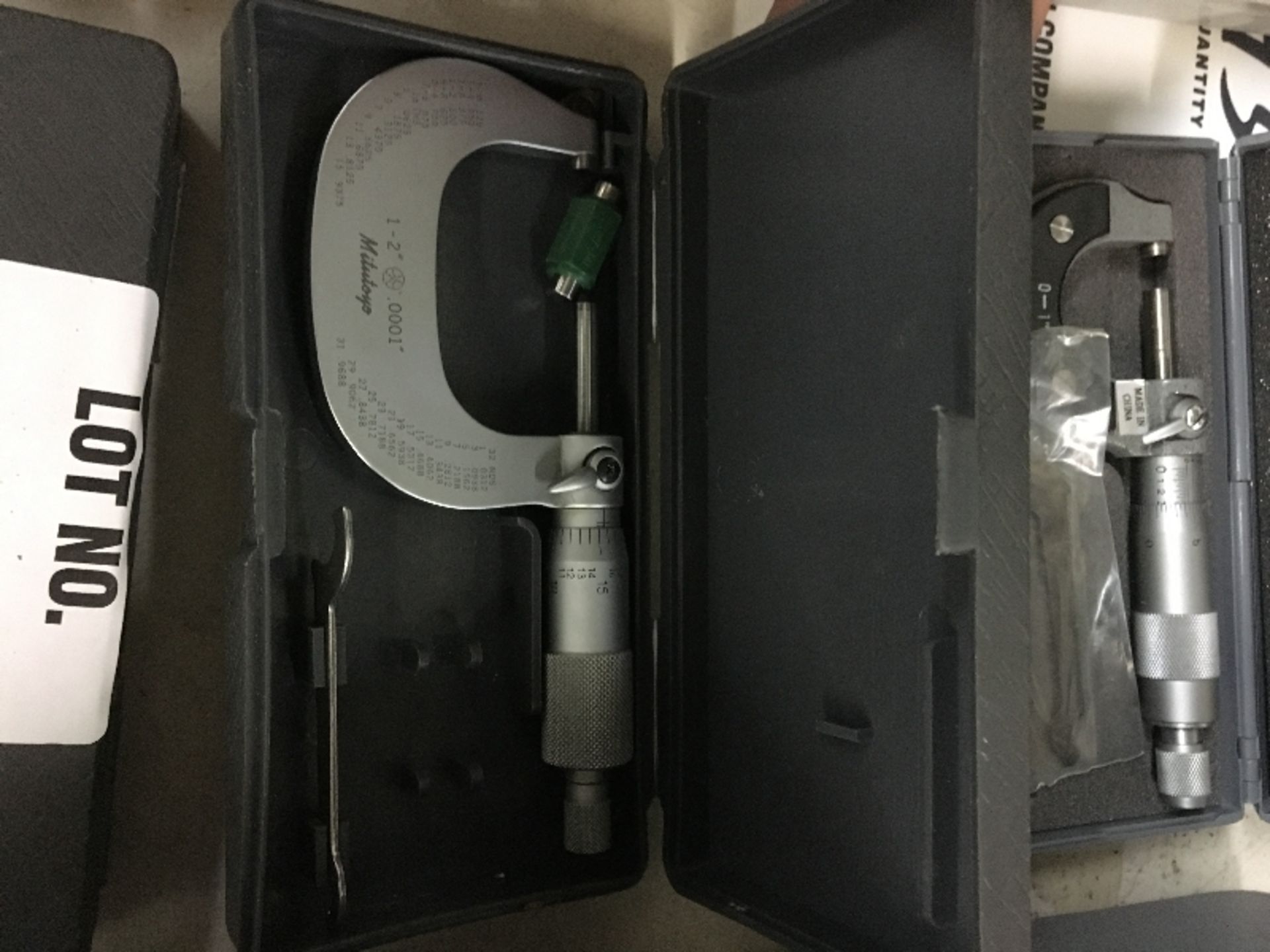 MITUTOYO 1-2'' OUTSIDE MICROMETER