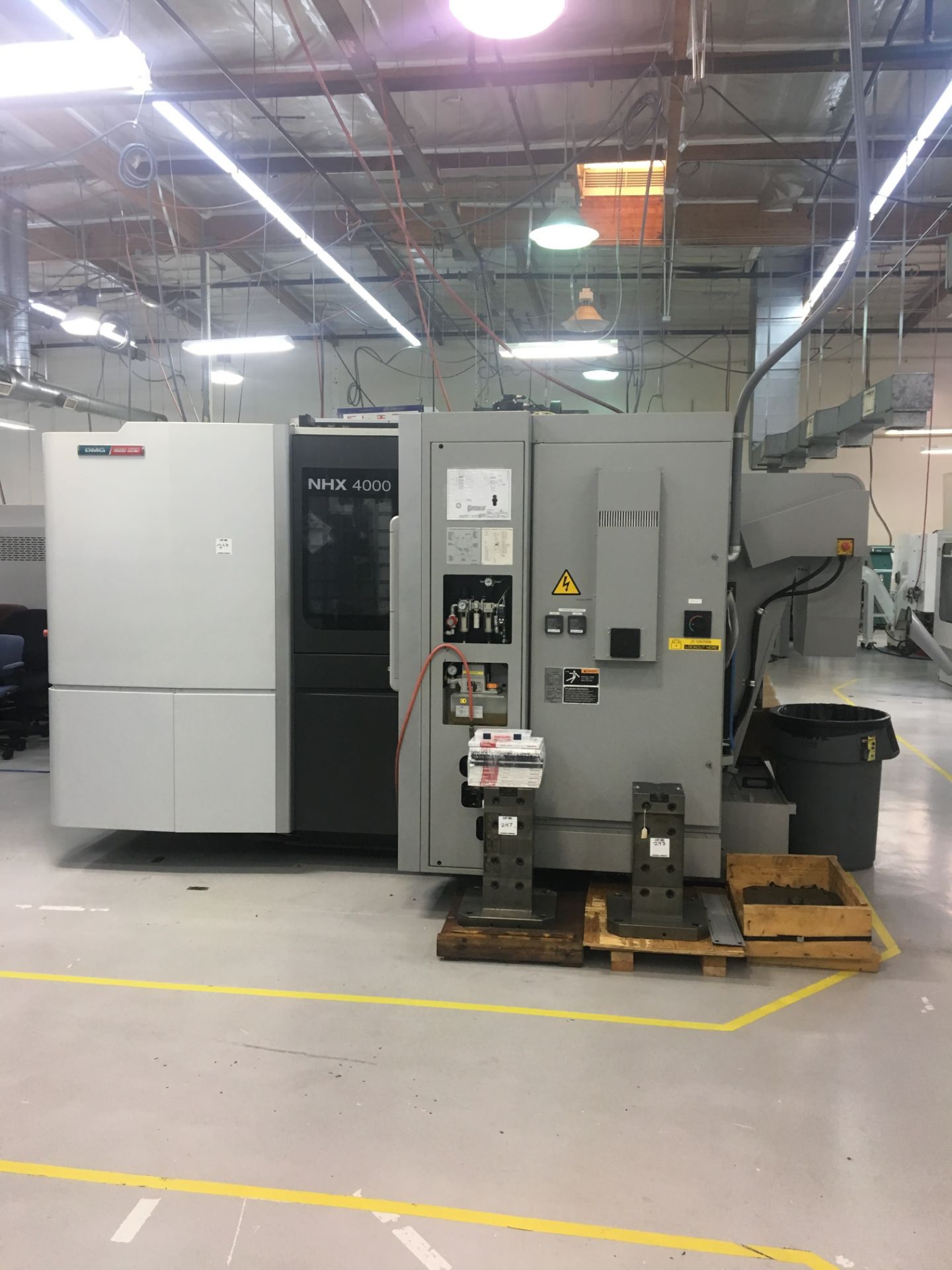 2014 MORI SEIKI NHX-4000 CNC HORIZONTAL MACHINING CENTER- 12,000 RPM, 1,000 PSI THRU-SPINDLE