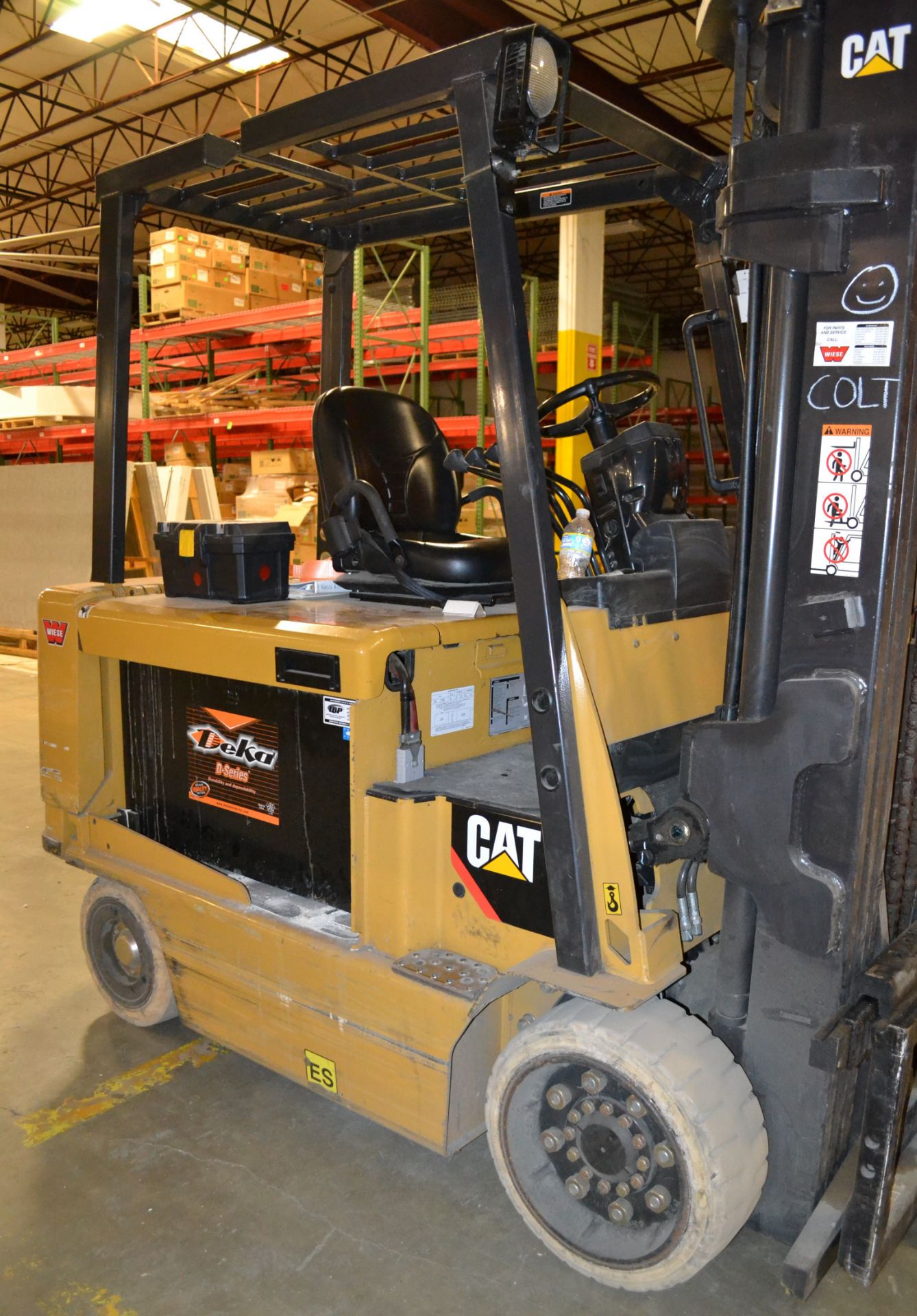 Caterpillar Model E8000-4S Electric Forklift - Image 4 of 7