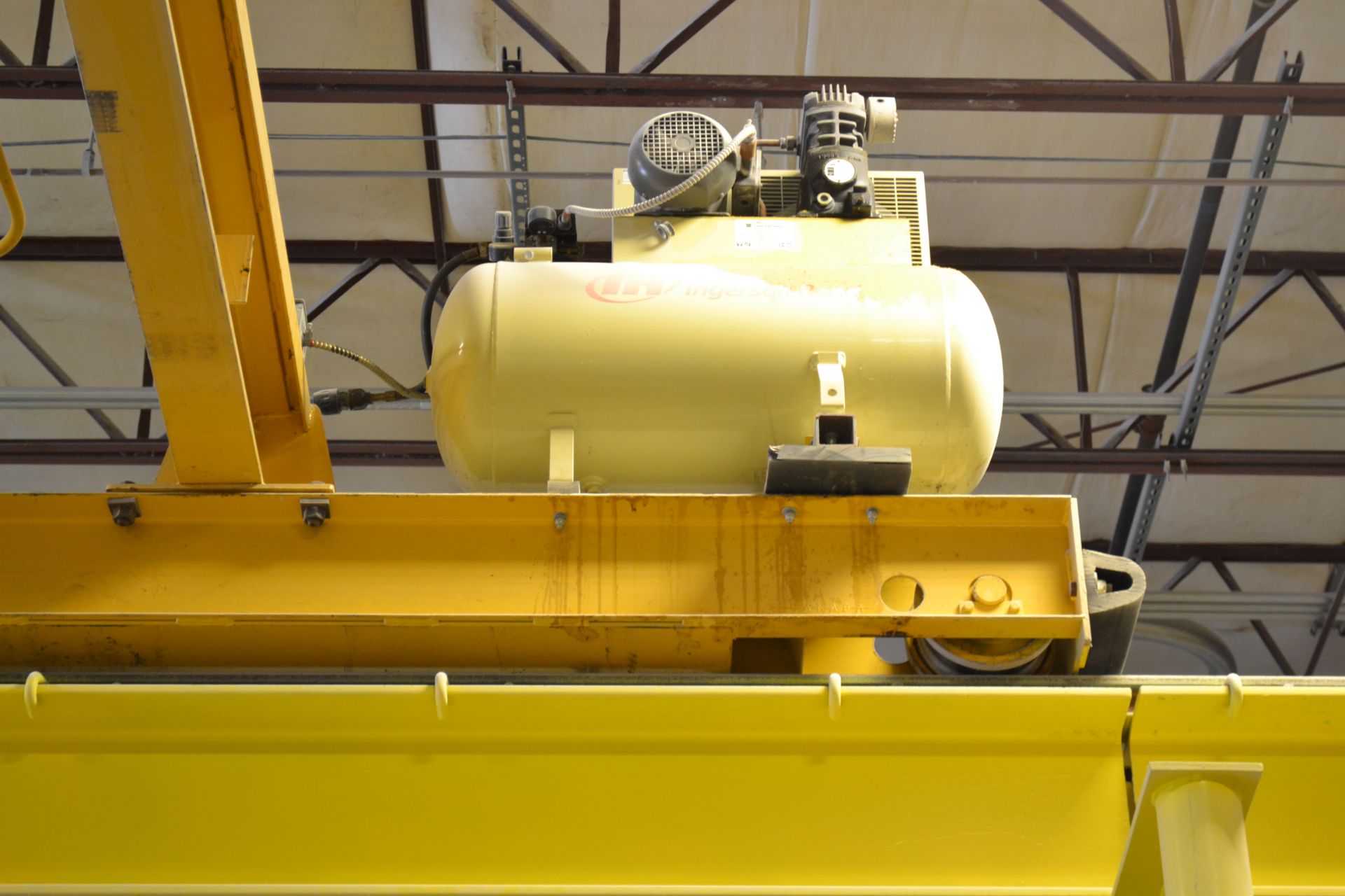 Yellow Bridge Crane w/(2) 4,000-Lb Capacity Bridges - Image 11 of 19