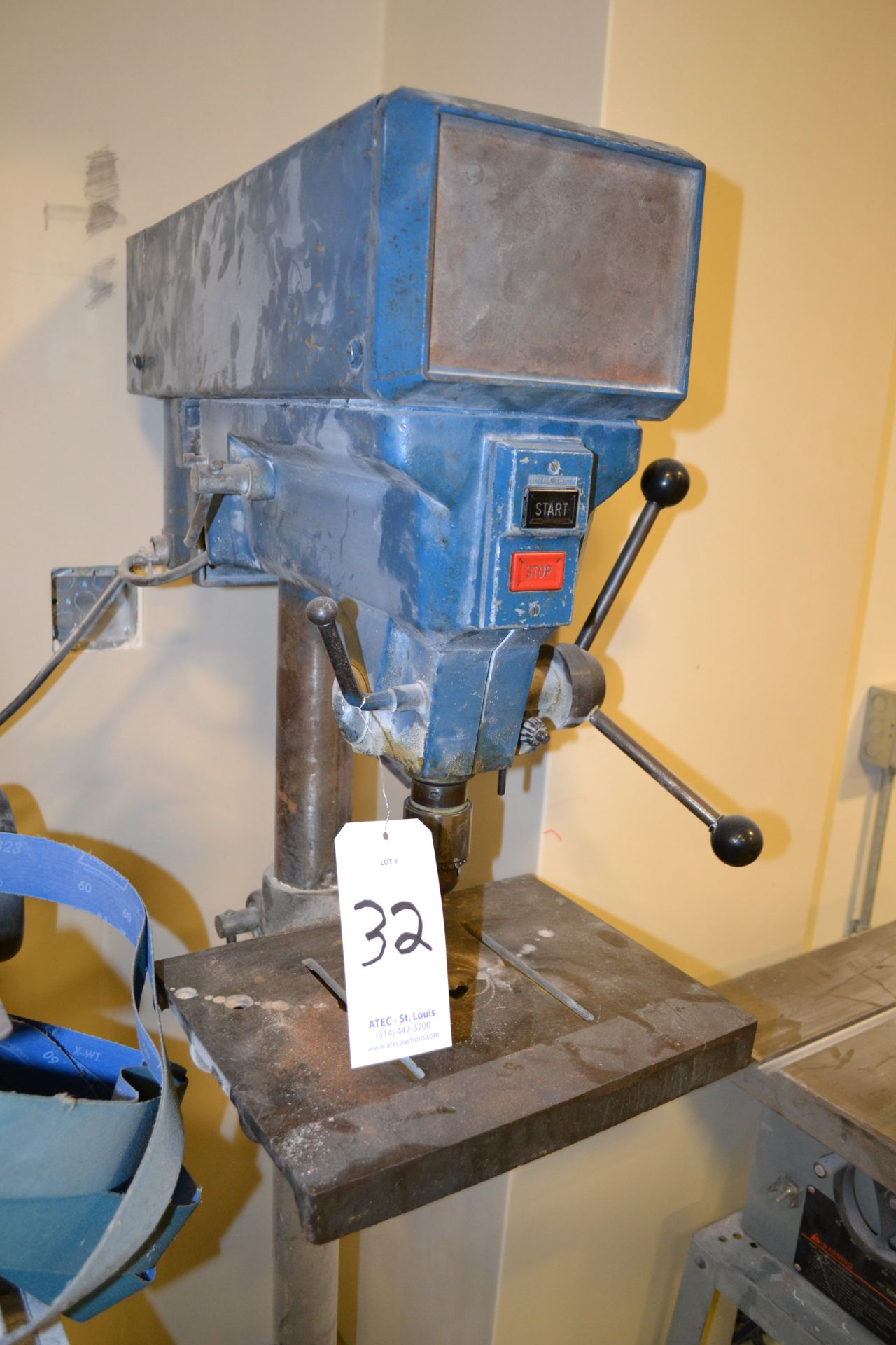 Dayton Pedestal Drill Press, 15" - Image 3 of 3