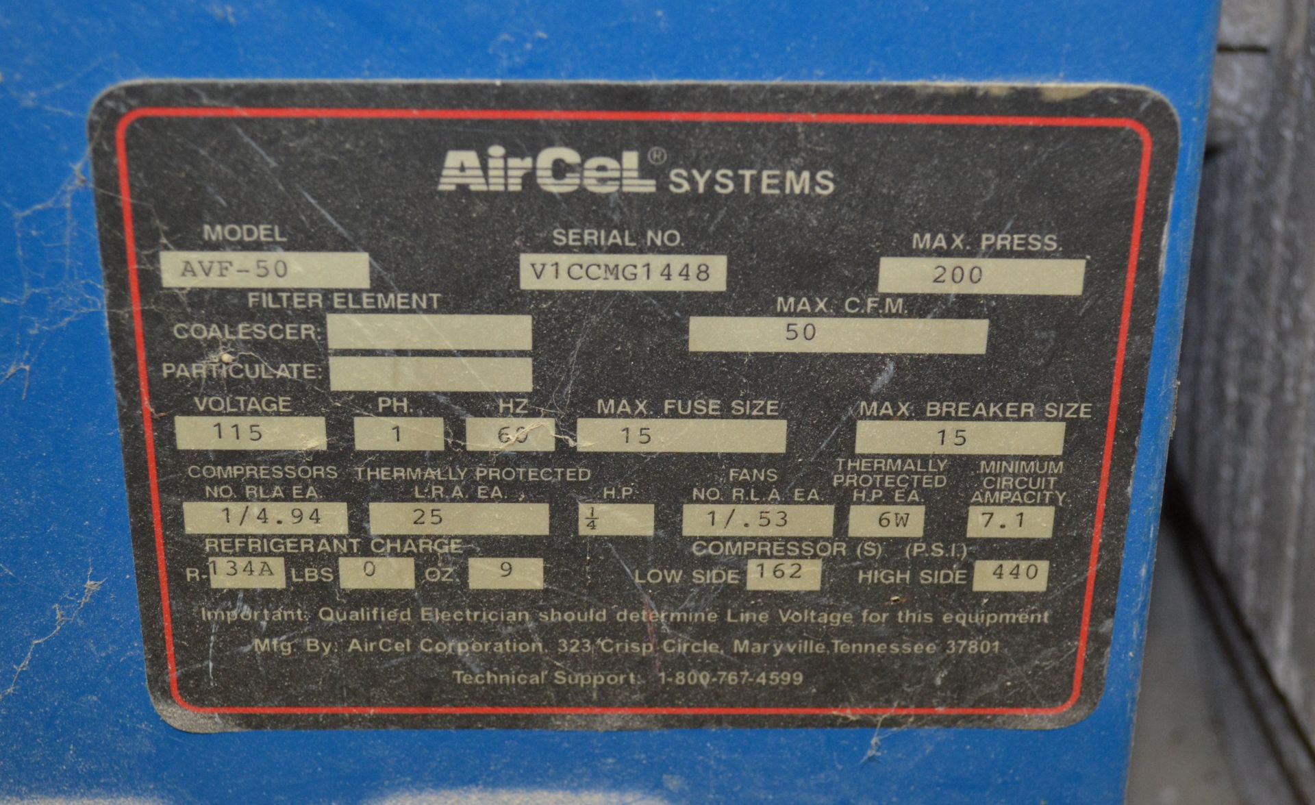 Curtis Model 7E2HTD12-1 Air Compressor - Image 4 of 5