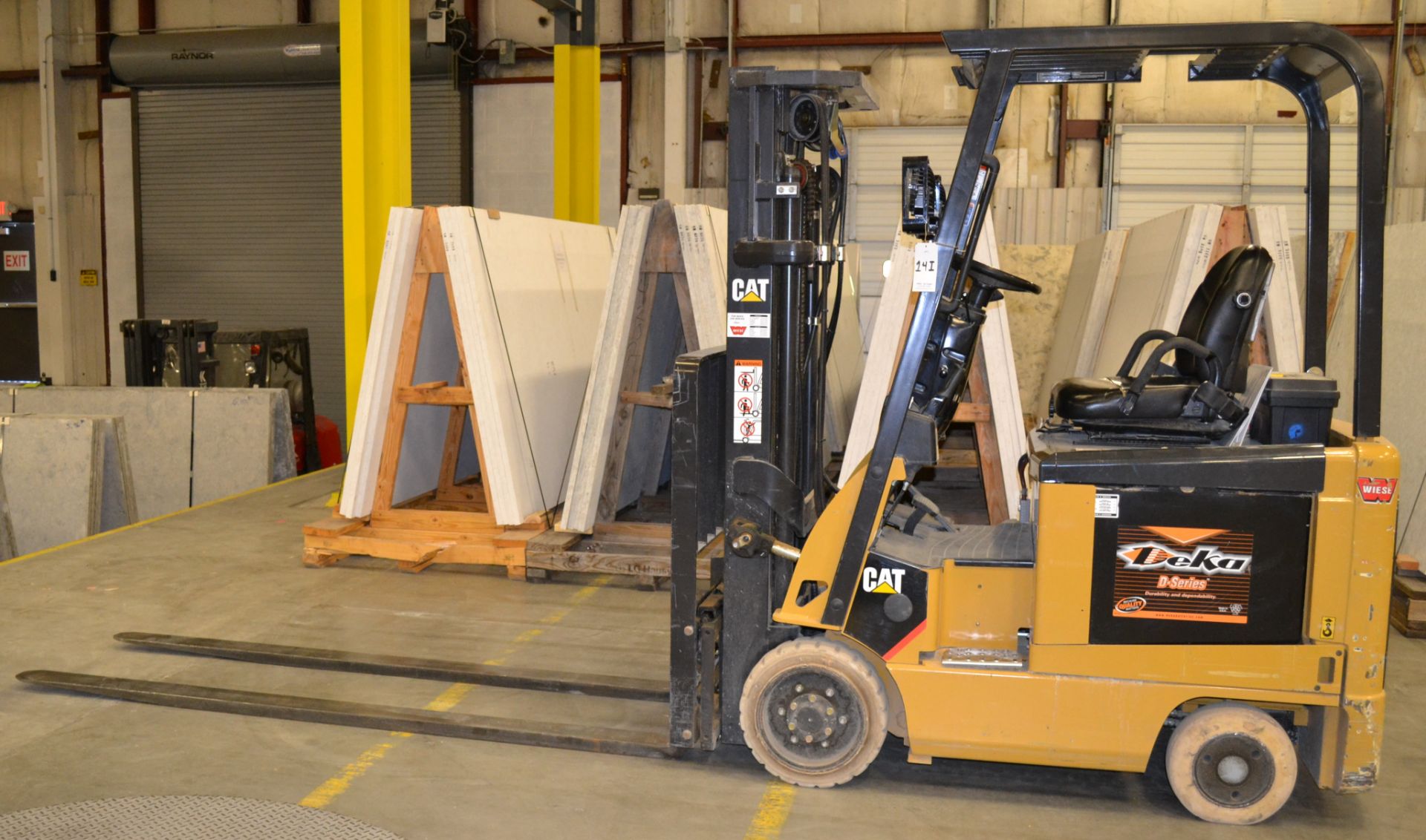 Caterpillar Model E3500-AC Electric Forklift