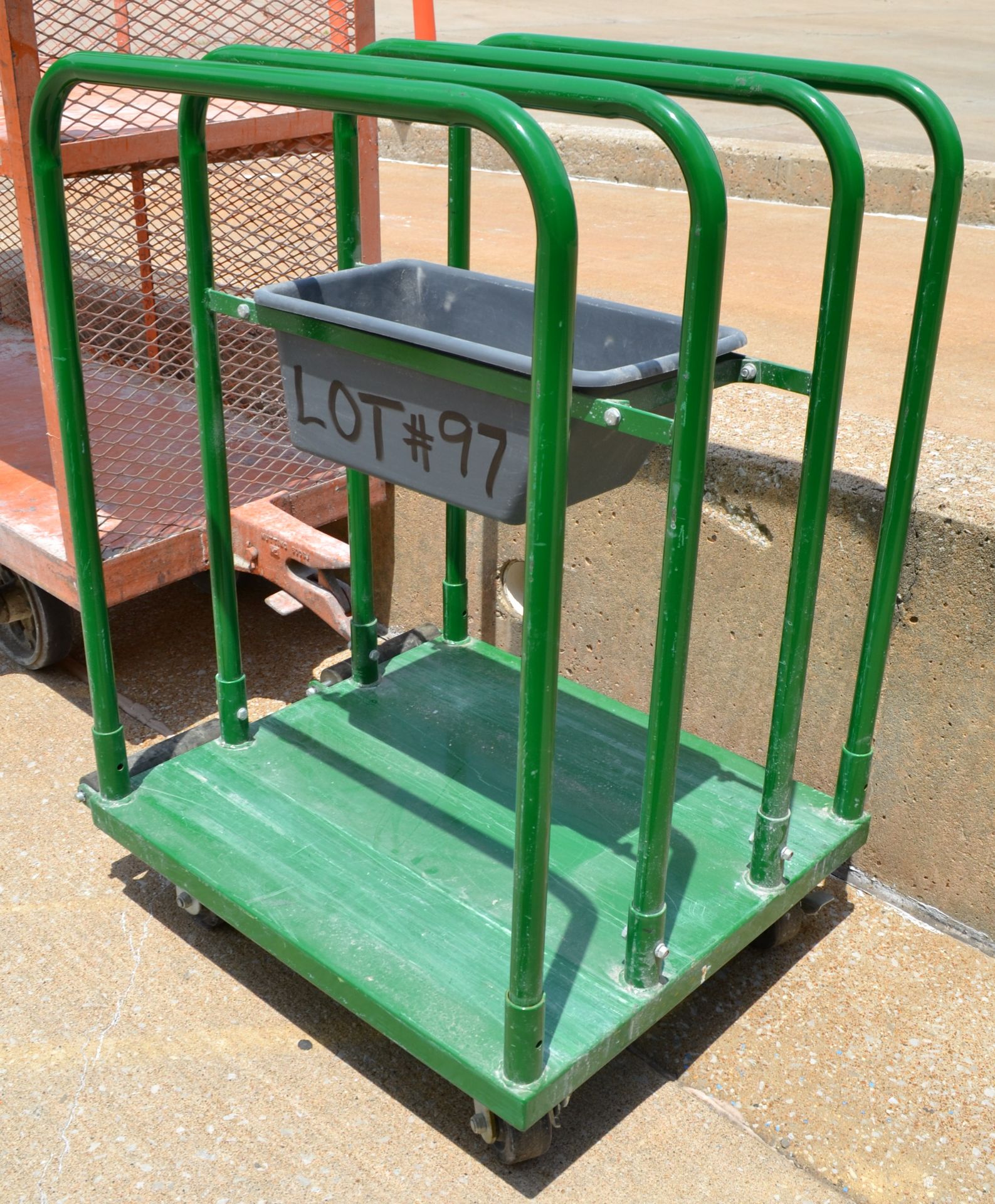 Green Material Handling Cart - Image 2 of 2