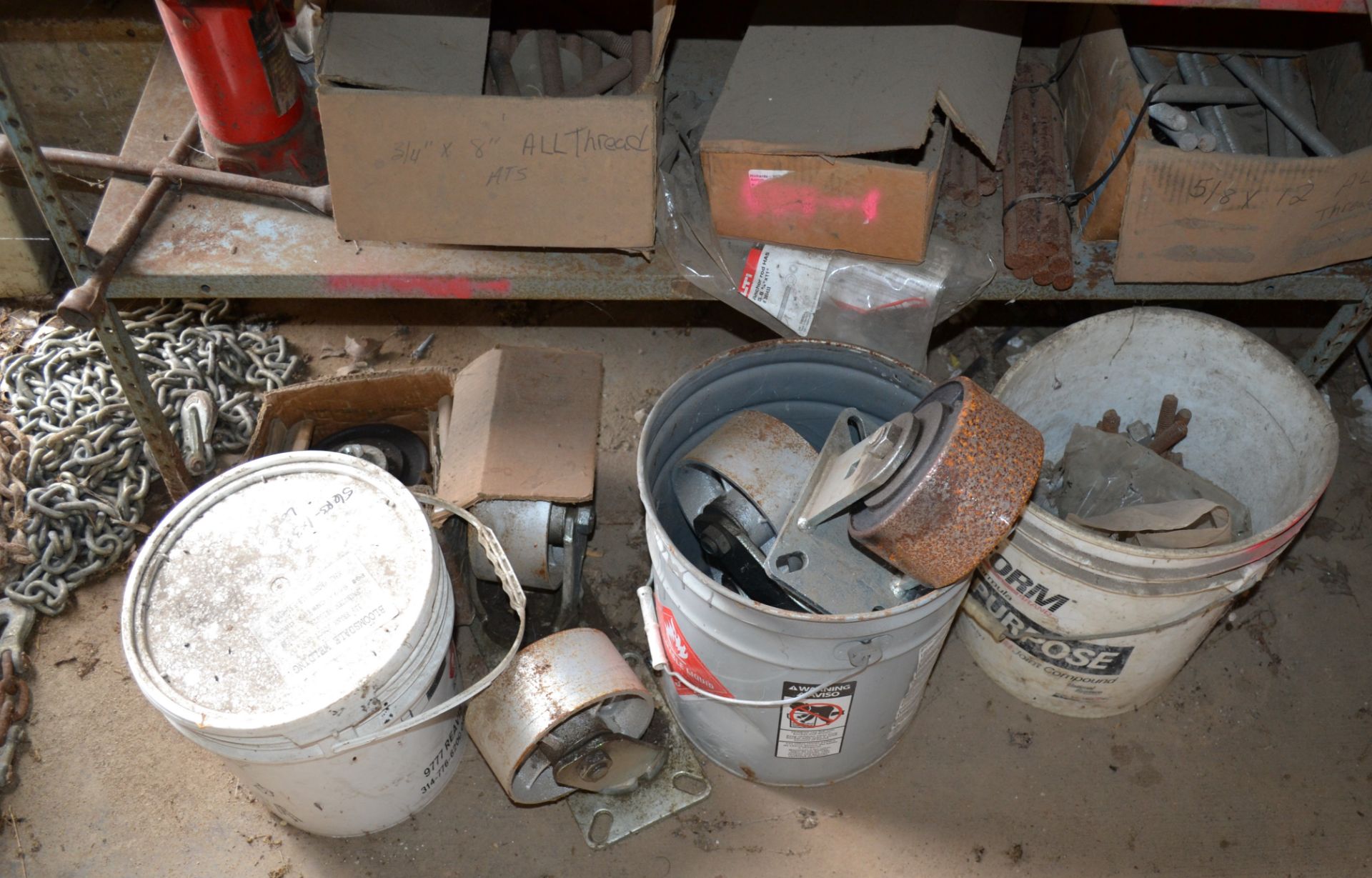 Lot Consisting of (3) Section Metal Shelving With Contents Including But Not Limited To: Poulan - Image 5 of 14