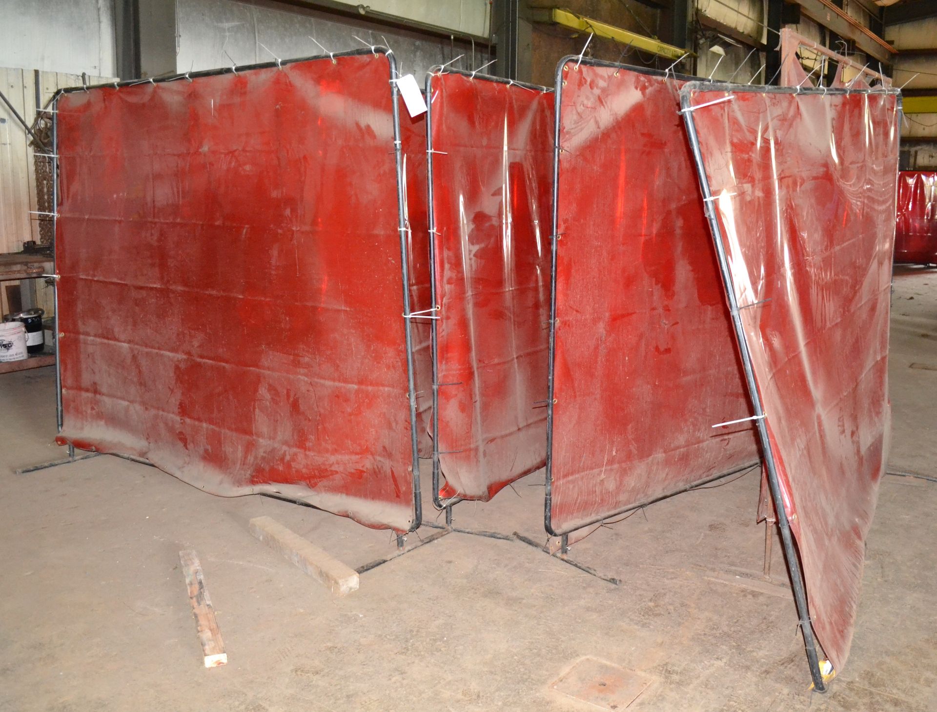 Lot Consisting of (22) Welding Curtains, Various Sizes, Some Need Repair - Image 6 of 11