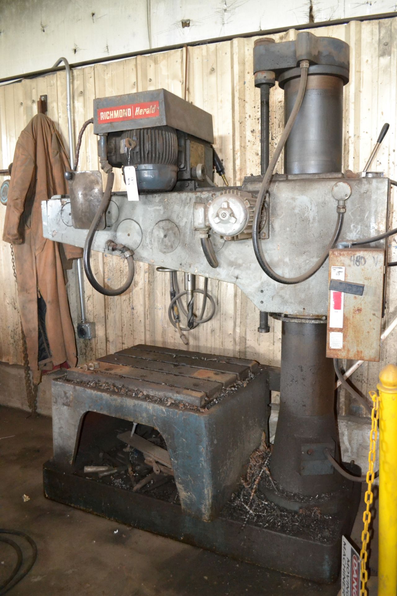 Richmond Herald Radial Arm Drill, Approximately 3' Arm, 8" Column - Image 2 of 2