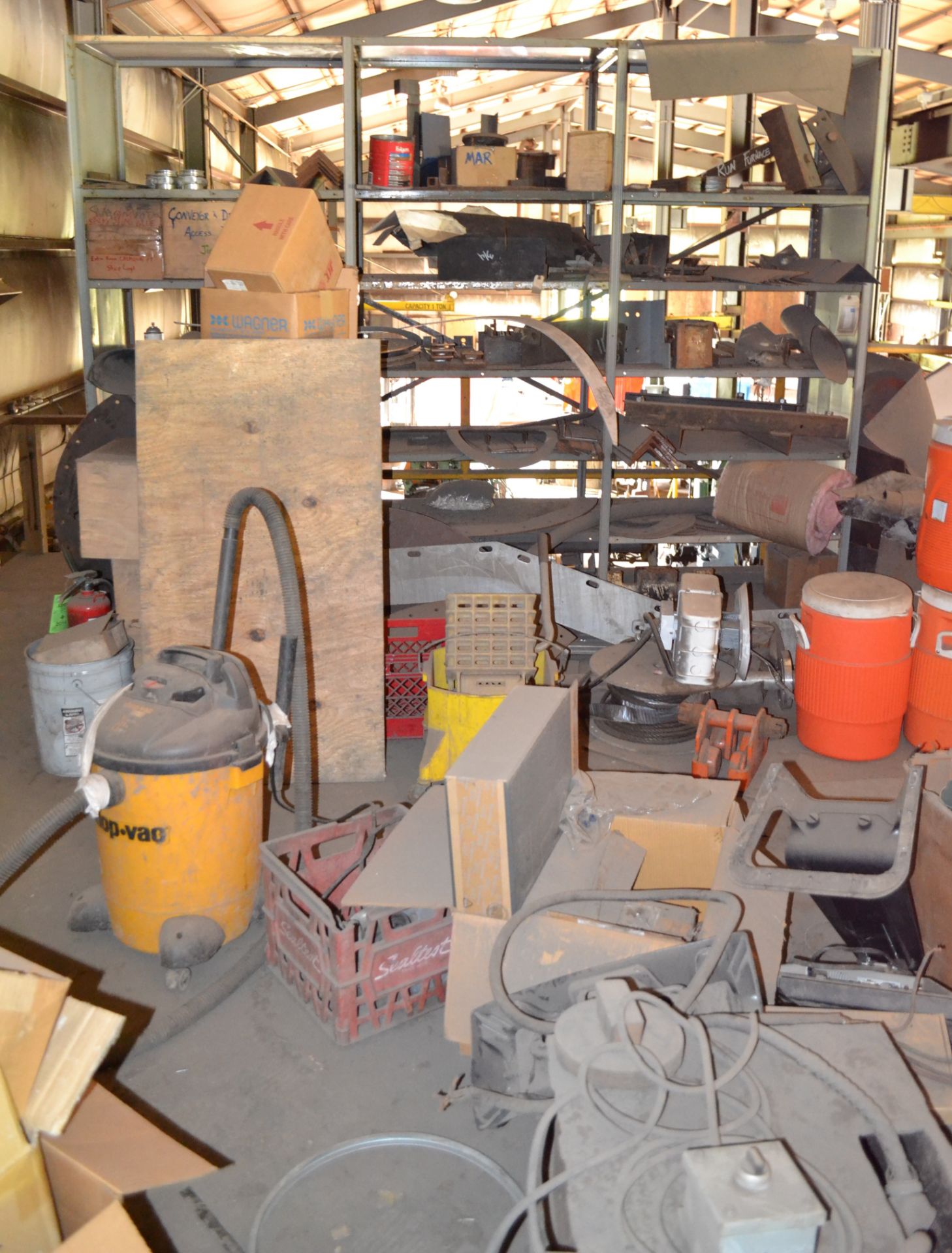 Contents of Mezzanine, Including But Not Limited To: LP Tank, Misc. Bolts, Old Welders & Wire - Image 6 of 17