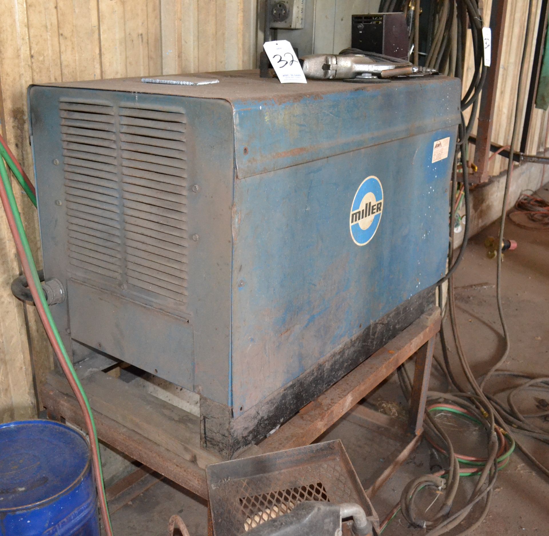 Miller Model Pulstar 450 Arc Welder, S/N JD676362; With 22A Wire Feeder - Image 6 of 6