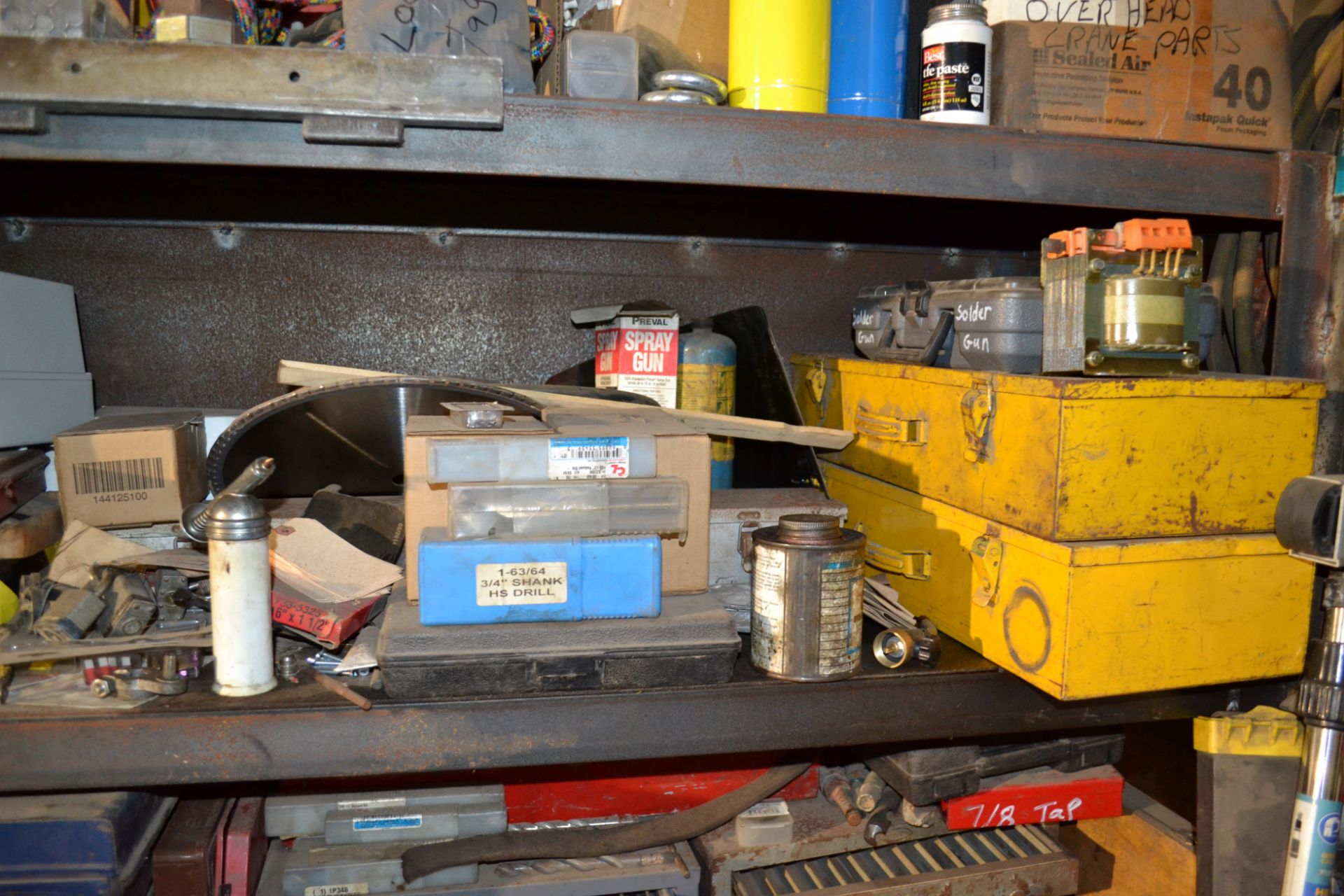 Lot Consisting of: Proto Tool Check, Metal Cabinet, Steel Table, (2) Sections Metal Shelving, - Image 22 of 76