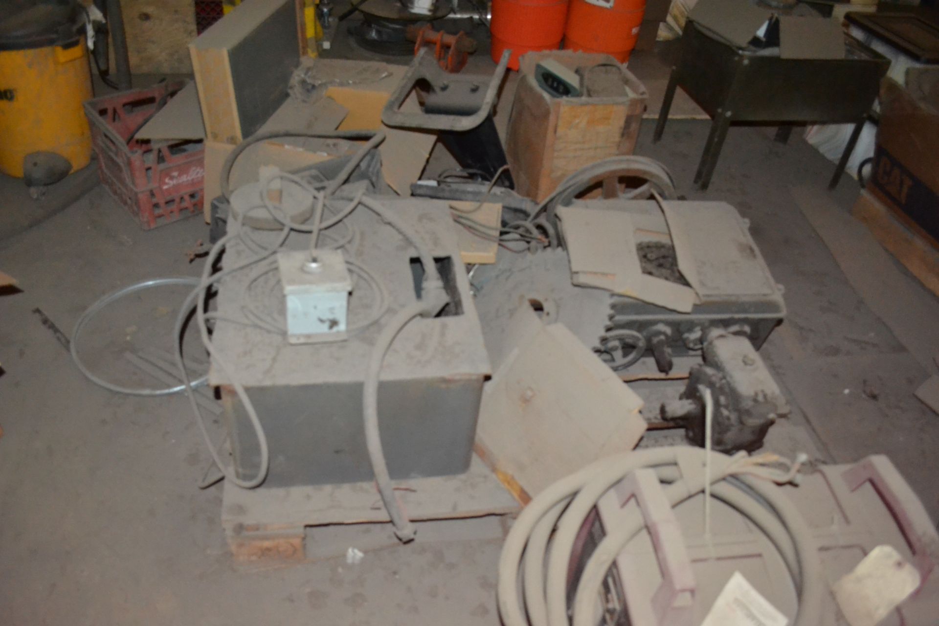 Contents of Mezzanine, Including But Not Limited To: LP Tank, Misc. Bolts, Old Welders & Wire - Image 7 of 17