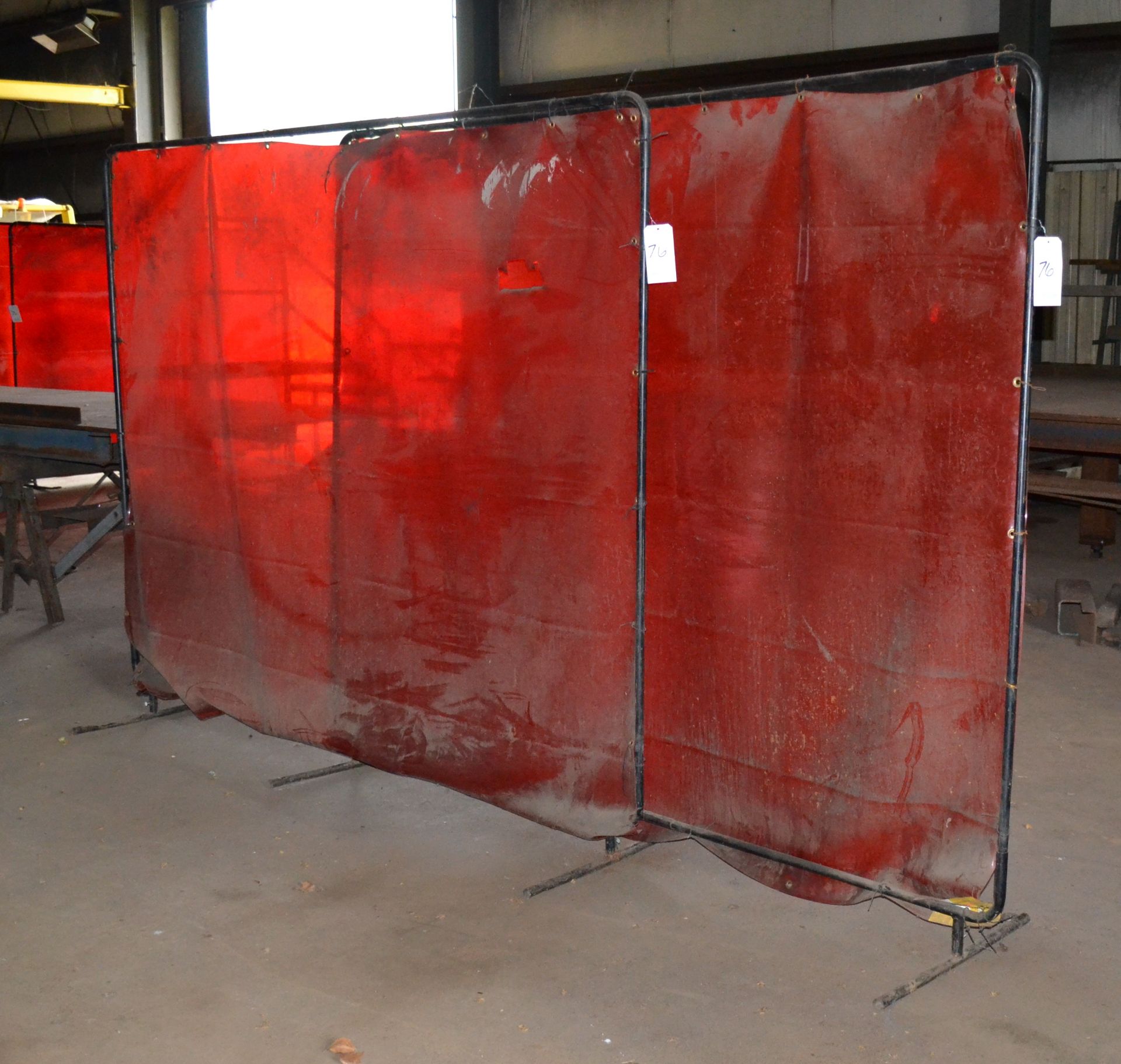 Lot Consisting of (22) Welding Curtains, Various Sizes, Some Need Repair - Image 2 of 11