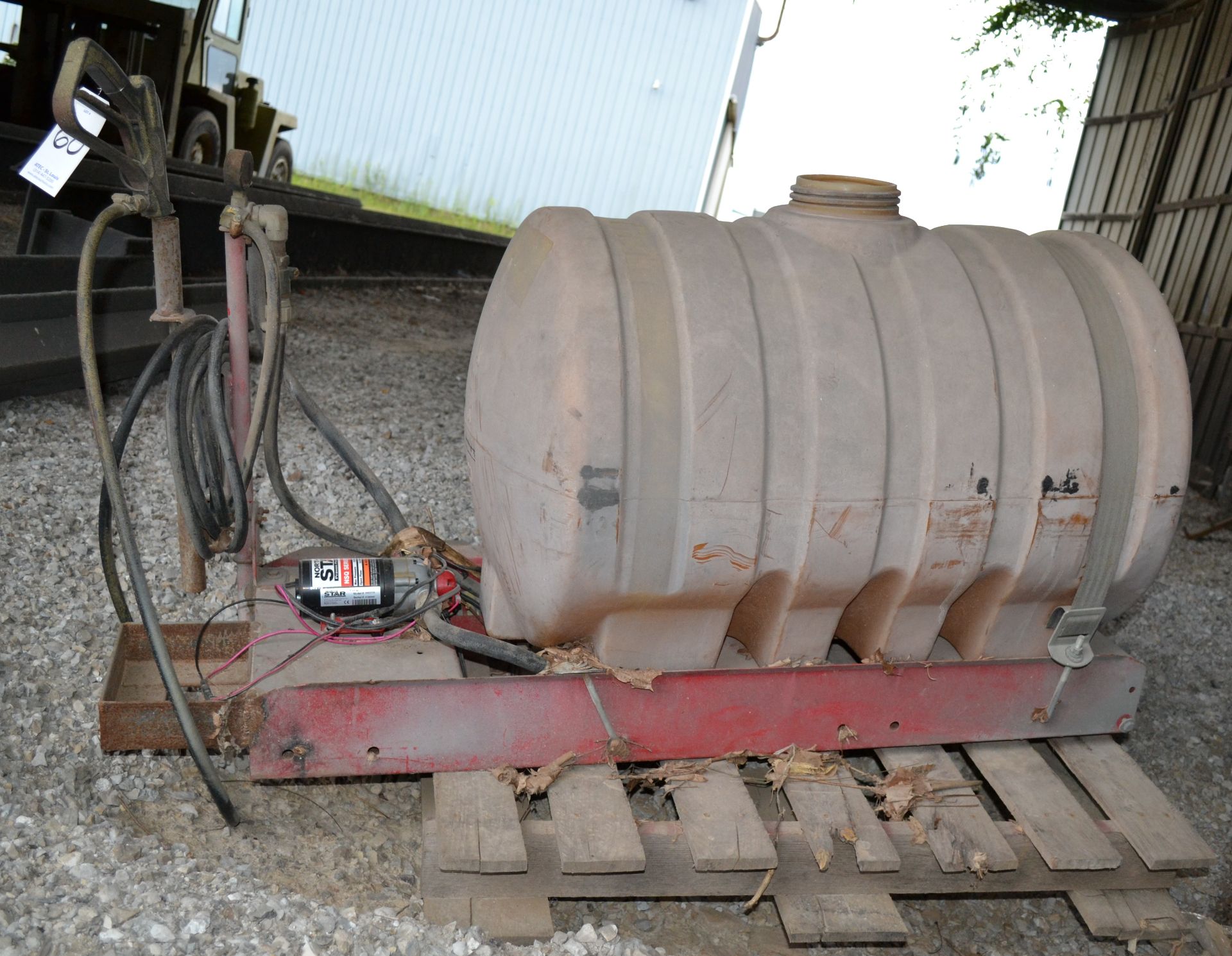 50-Gallon Spray Tank With North Star Model NSQ Series 2271T Pump (Tank Missing Screw On Lid) - Image 2 of 6