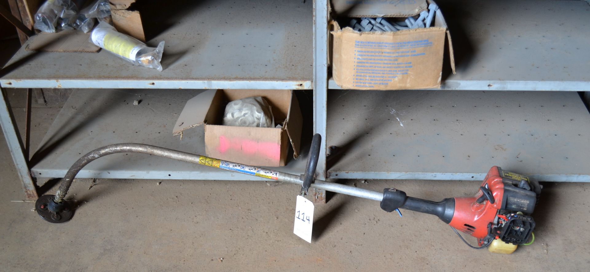 Lot Consisting of (3) Section Metal Shelving With Contents Including But Not Limited To: Poulan - Image 14 of 14