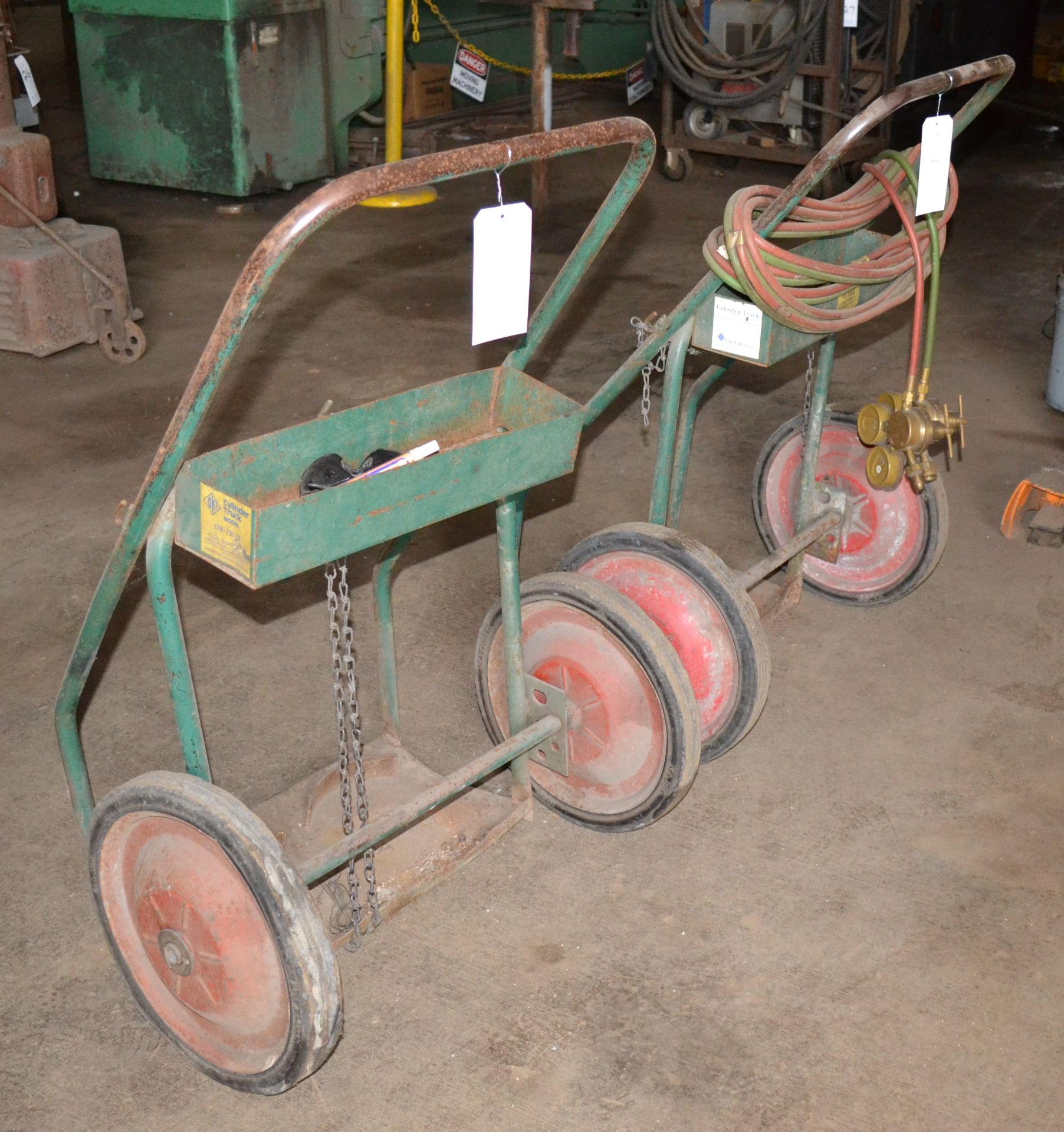 Lot Consisting of (2) Welding Carts With Hoses & Gauges - Image 4 of 5