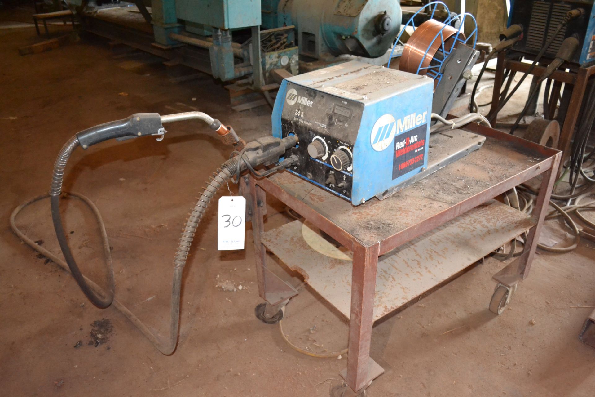 Miller Model XMT456 CC/CV DC Inverter Arc Welder, S/N LJ441020A; With 24A Wire Feed - Image 6 of 8