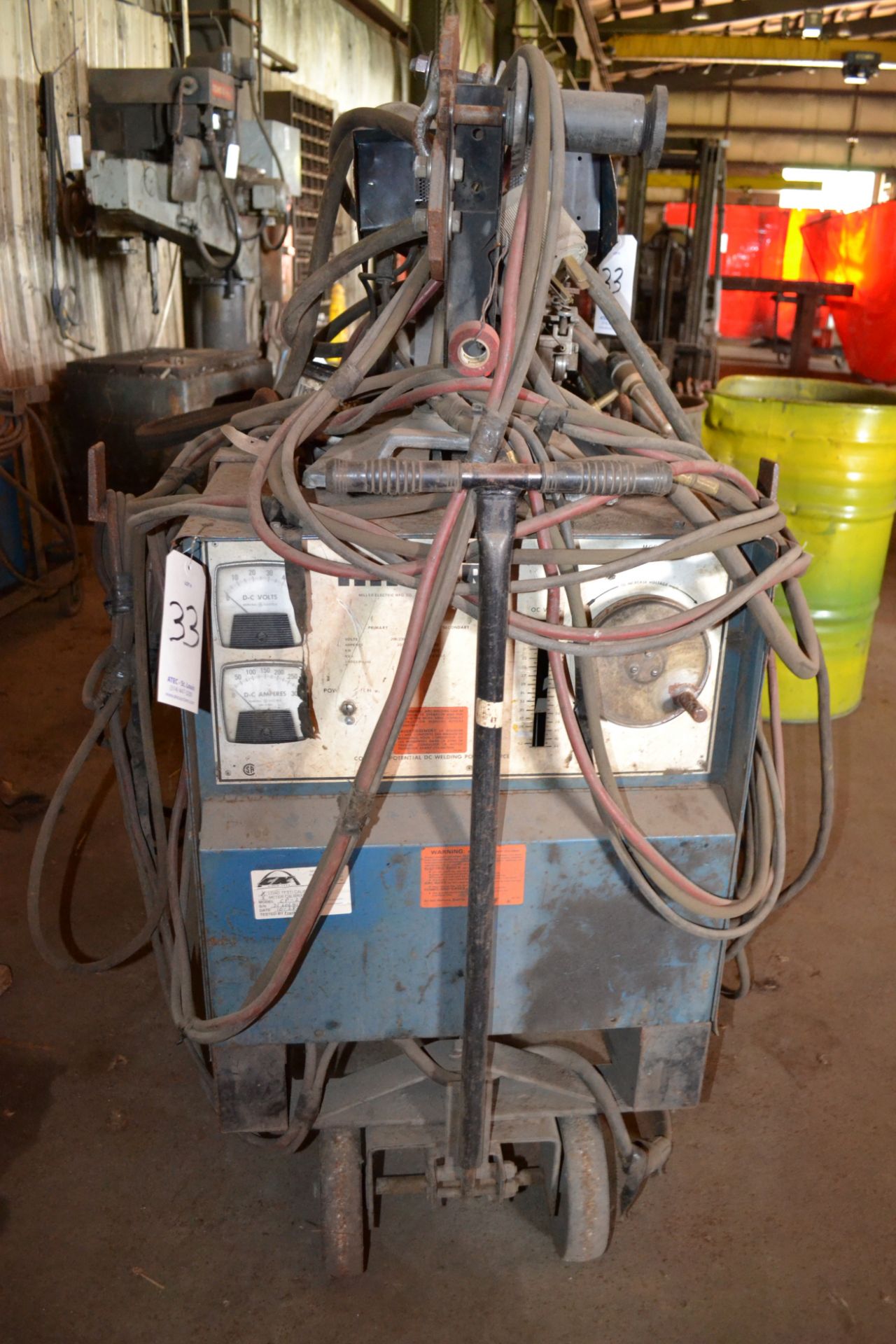 Miller Model CP-250TS Welder, S/N JC606417; With Model JE23 Wire Feed - Image 2 of 4