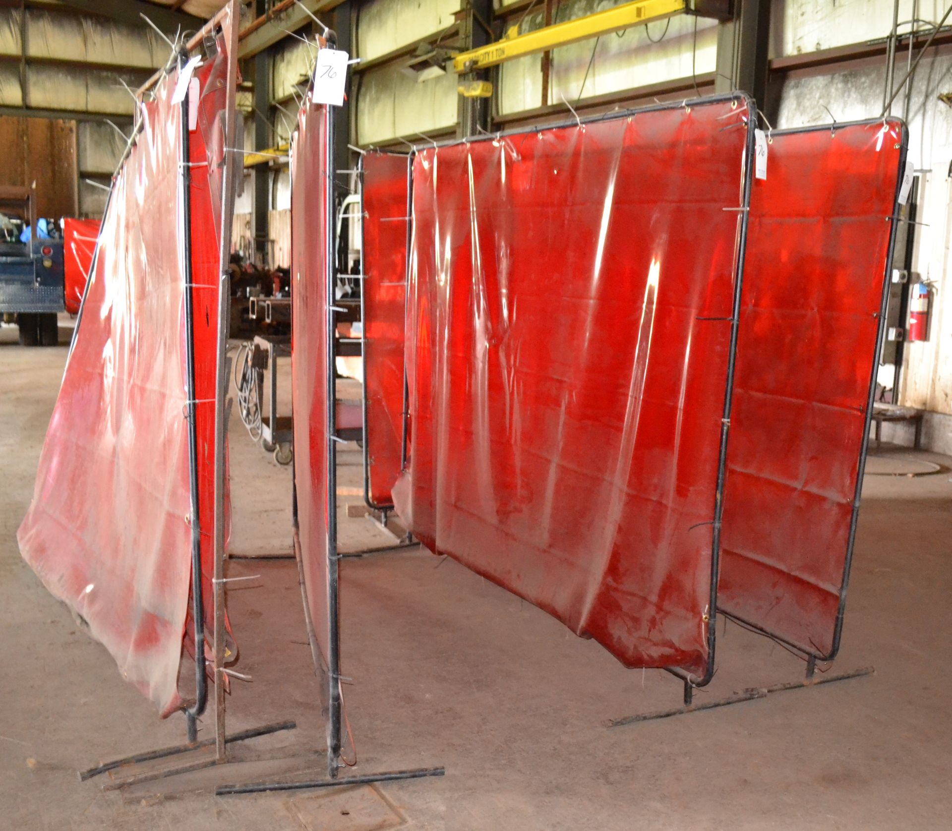 Lot Consisting of (22) Welding Curtains, Various Sizes, Some Need Repair - Image 7 of 11