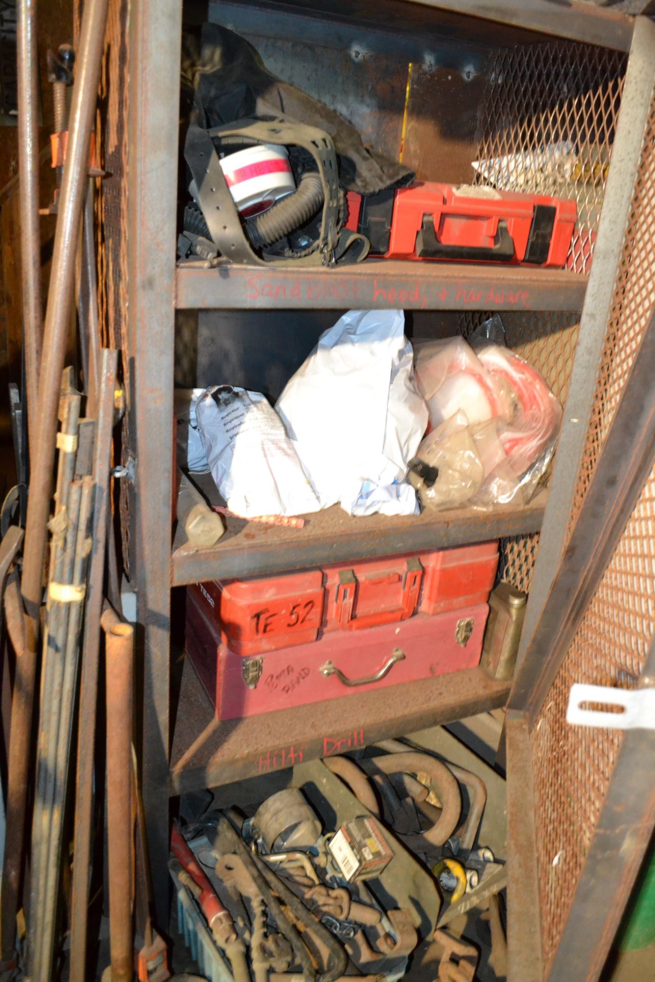 Lot Consisting of: Proto Tool Check, Metal Cabinet, Steel Table, (2) Sections Metal Shelving, - Image 17 of 76