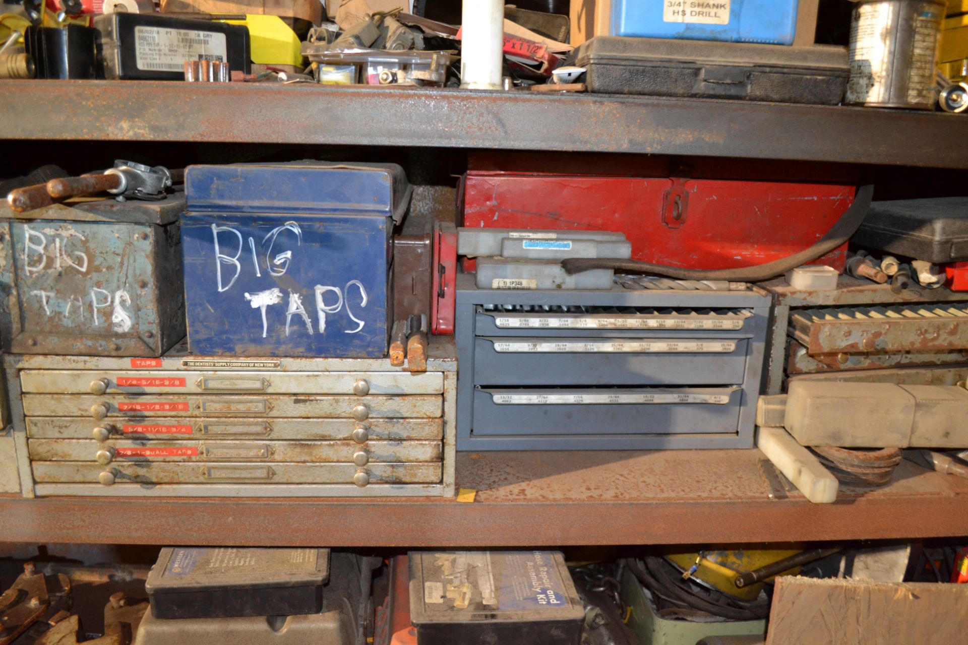 Lot Consisting of: Proto Tool Check, Metal Cabinet, Steel Table, (2) Sections Metal Shelving, - Image 26 of 76