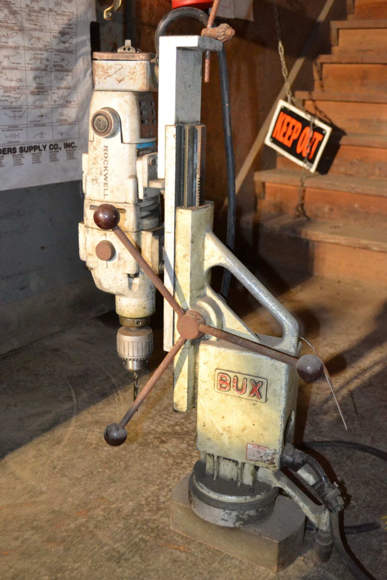 Rockwell BUX Model 77753 Portable Mag Drill