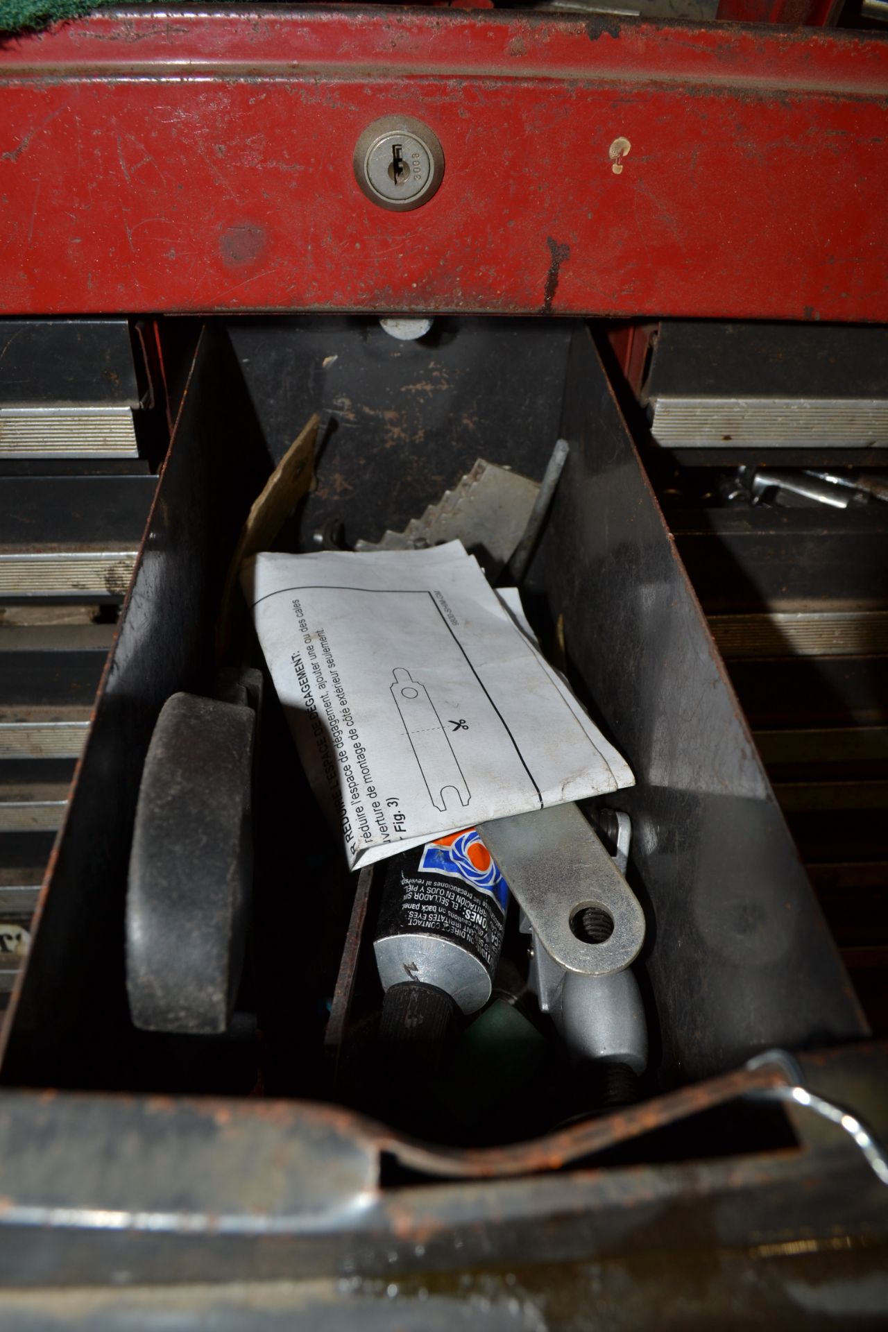 Lot Consisting of: Proto Tool Check, Metal Cabinet, Steel Table, (2) Sections Metal Shelving, - Image 57 of 76