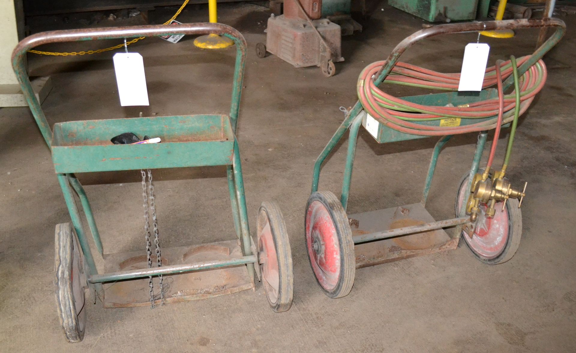 Lot Consisting of (2) Welding Carts With Hoses & Gauges - Image 5 of 5