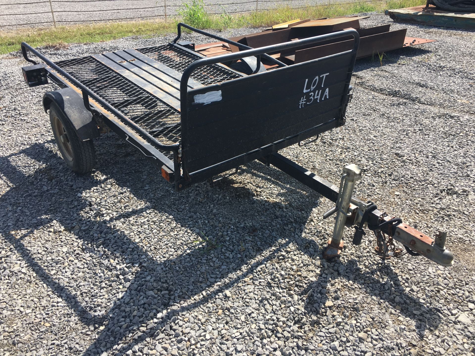 2007 Multiple Purpose Single Axle Utility Trailer - Image 2 of 2