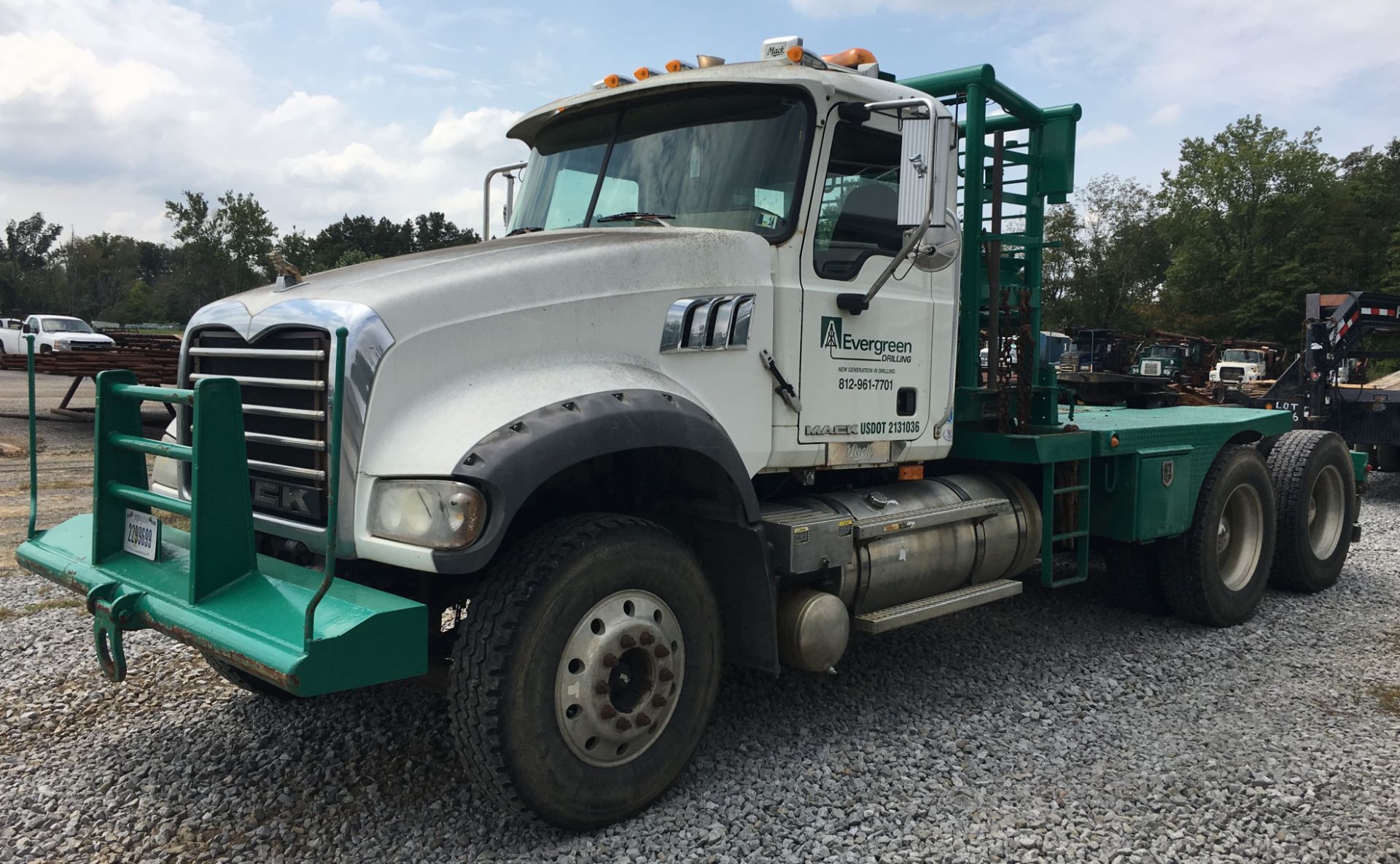 2009 Mack GU713 Granite Winch Truck