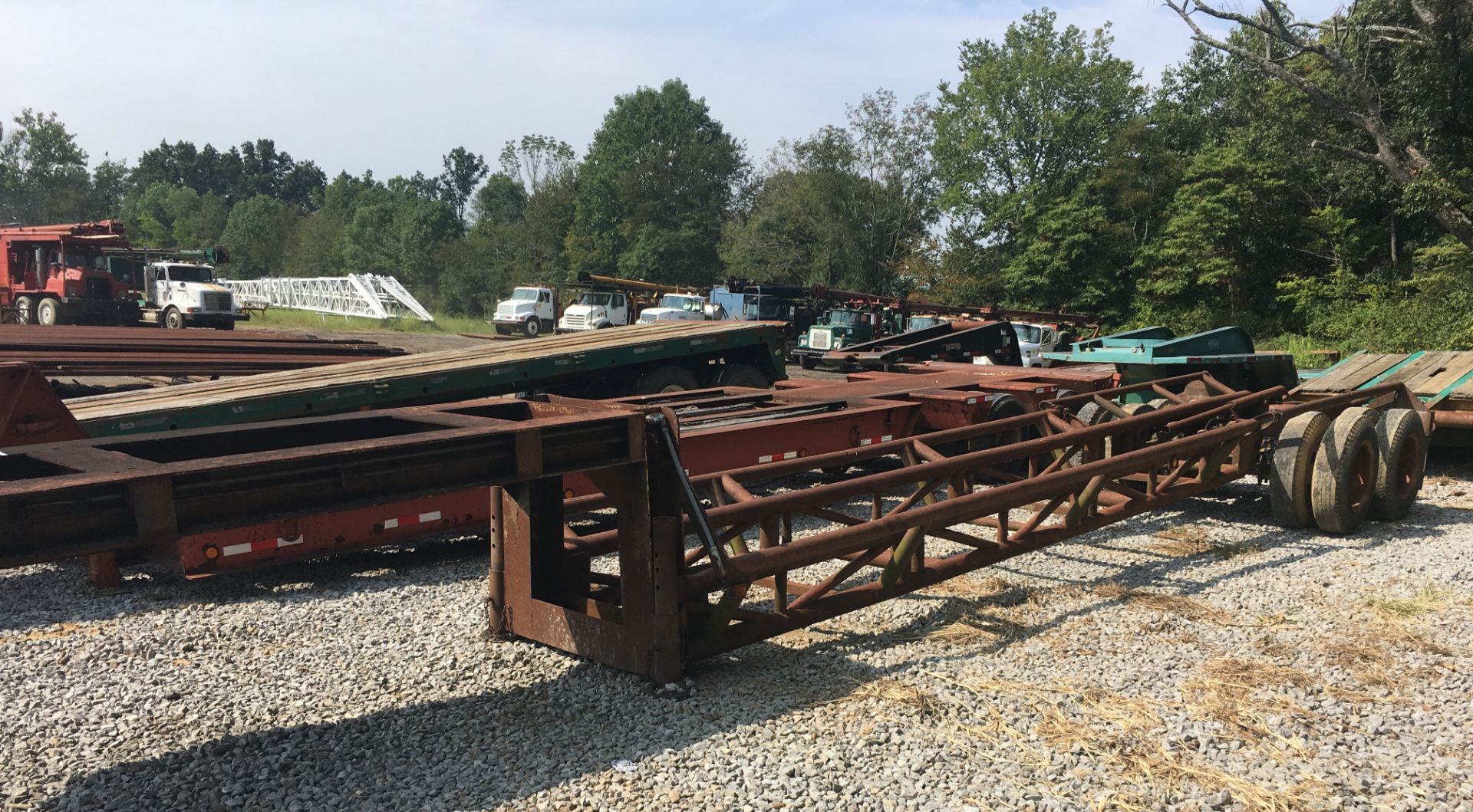 1996 Homemade Tank Hauling Trailer - Image 2 of 2